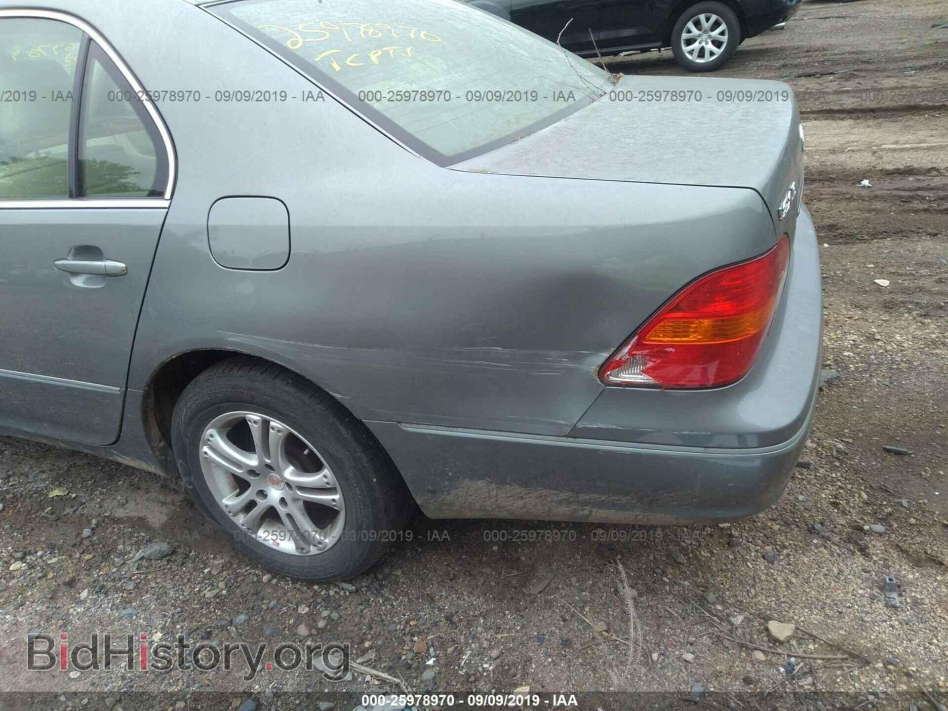 2001 LEXUS LS - VIN: JTHBN30F110014764 - Photo 6