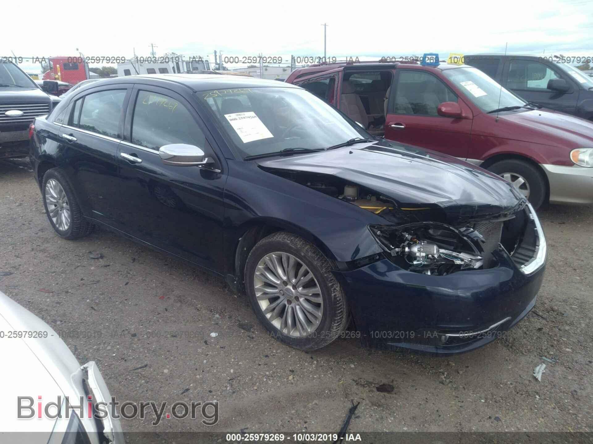 Фотография 1C3CCBCG4DN724070 - CHRYSLER 200 2013