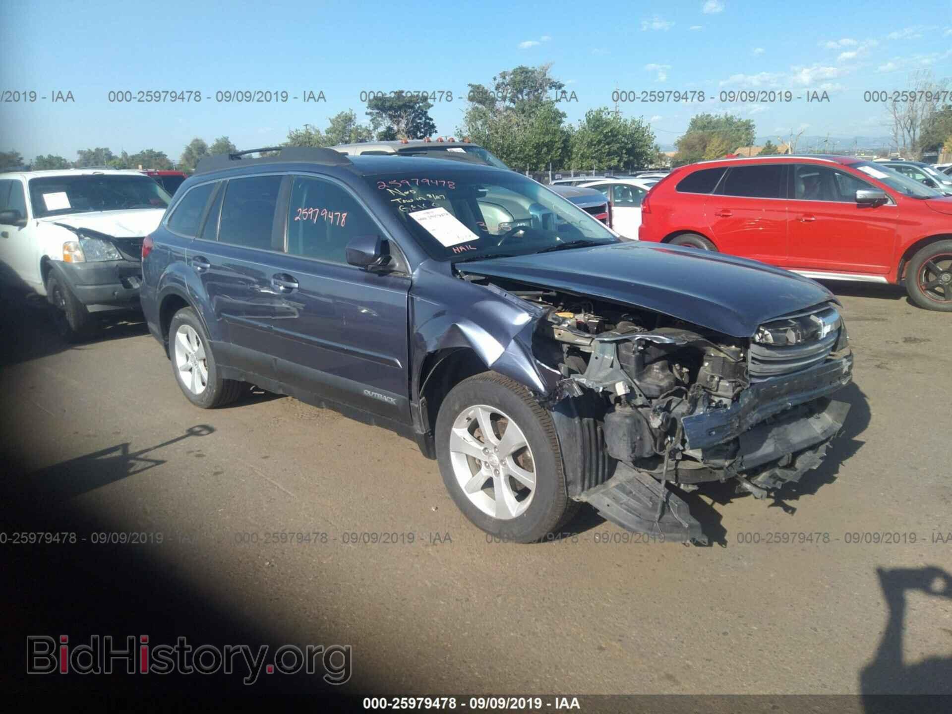 Фотография 4S4BRCCCXE3226313 - SUBARU OUTBACK 2014