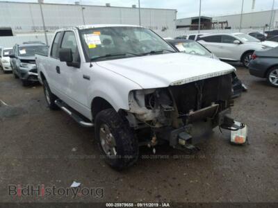 2006 Ford F150, white — VIN 1FTRX14W56FB24777, IAAI