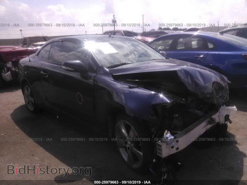 2011 Lexus IS 350 (VIN JTHFE2C21B2506818) — photo 1 of 10, IAAI, damage: front end
