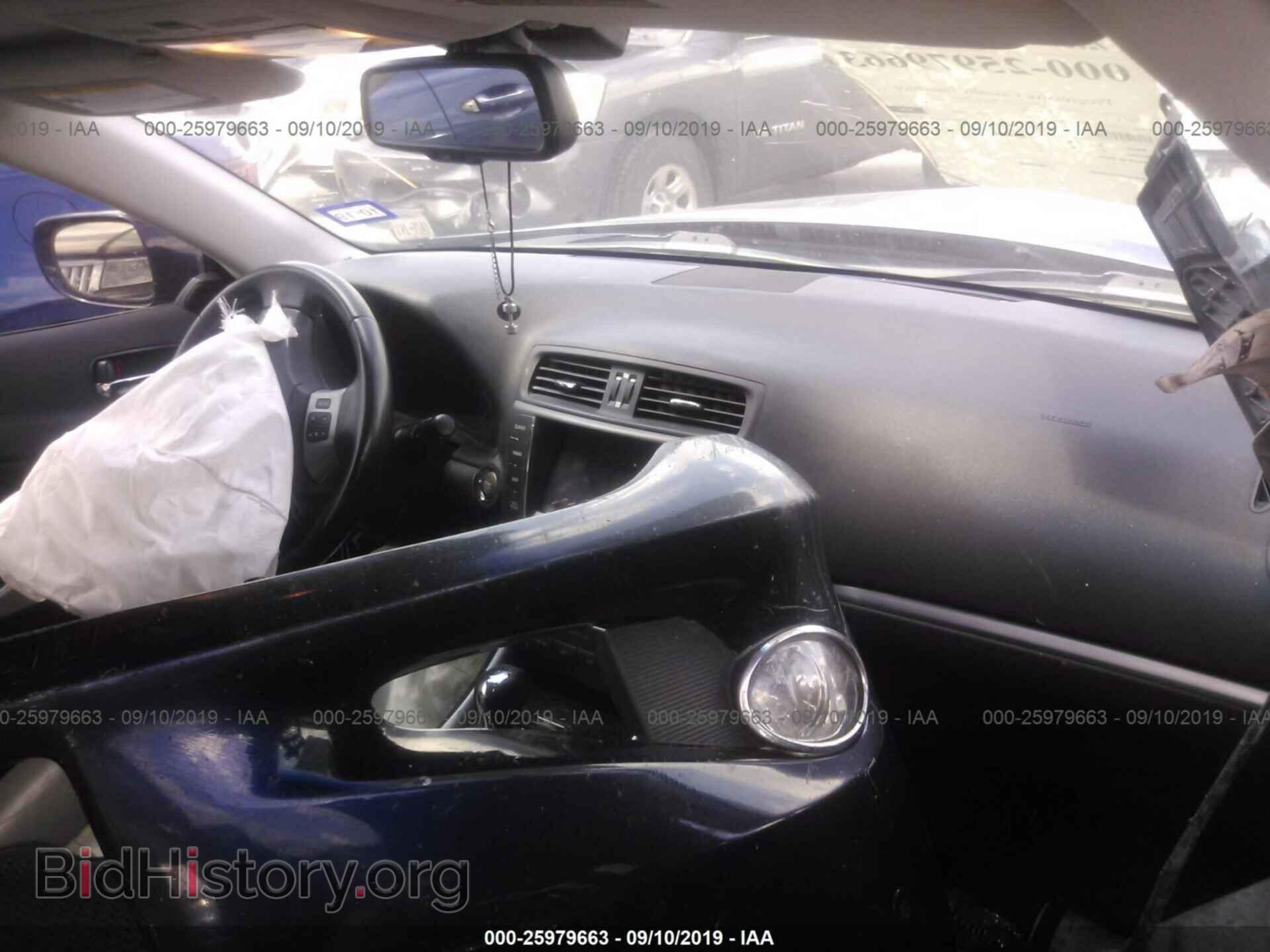 2011 LEXUS IS - VIN: JTHFE2C21B2506818 - Фото 5