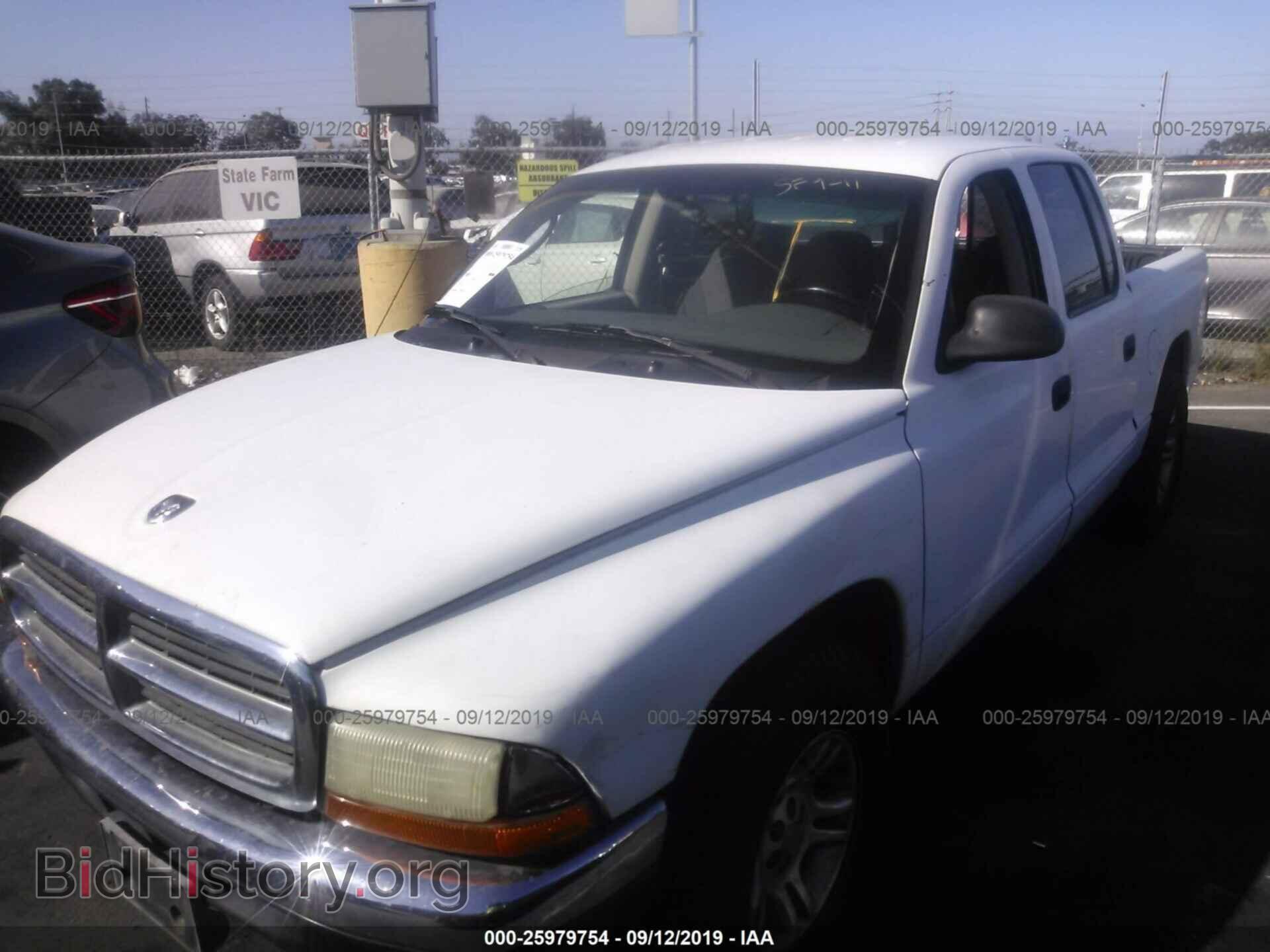 2001 DODGE DAKOTA - VIN: 1B7GL2AX31S104405 - Фото 2