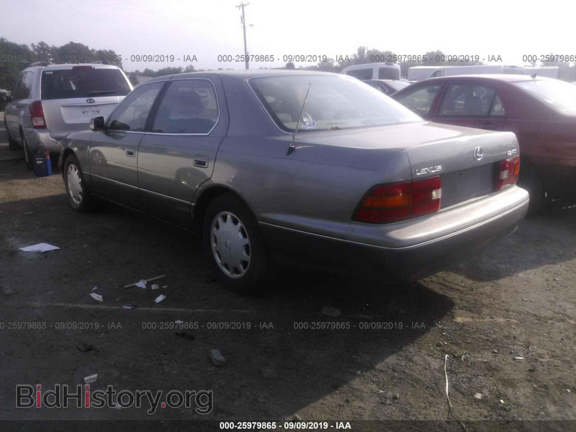 1995 LEXUS LS - VIN: JT8UF22E8S0014170 - Фото 3