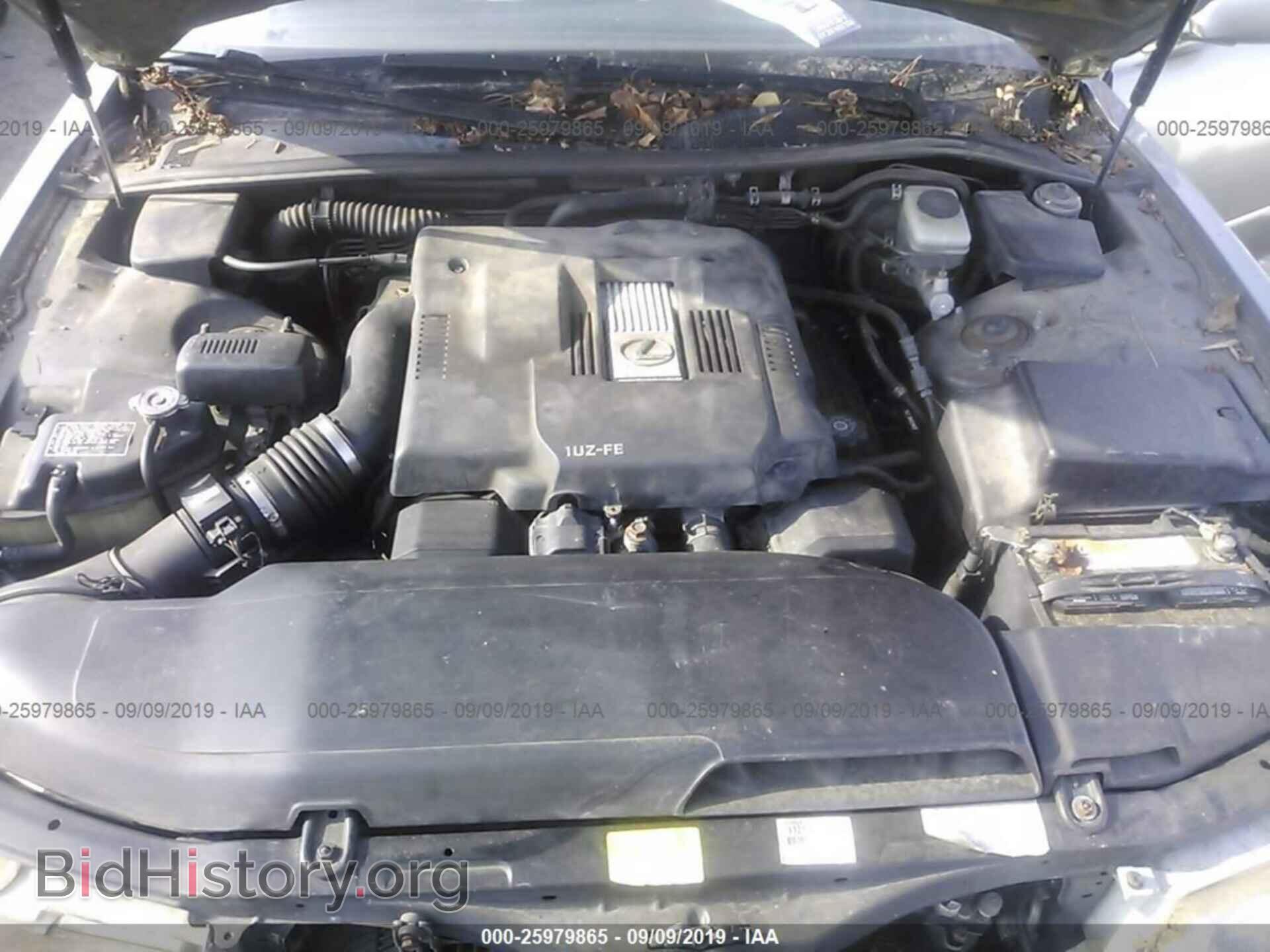 1995 LEXUS LS - VIN: JT8UF22E8S0014170 - Фото 10