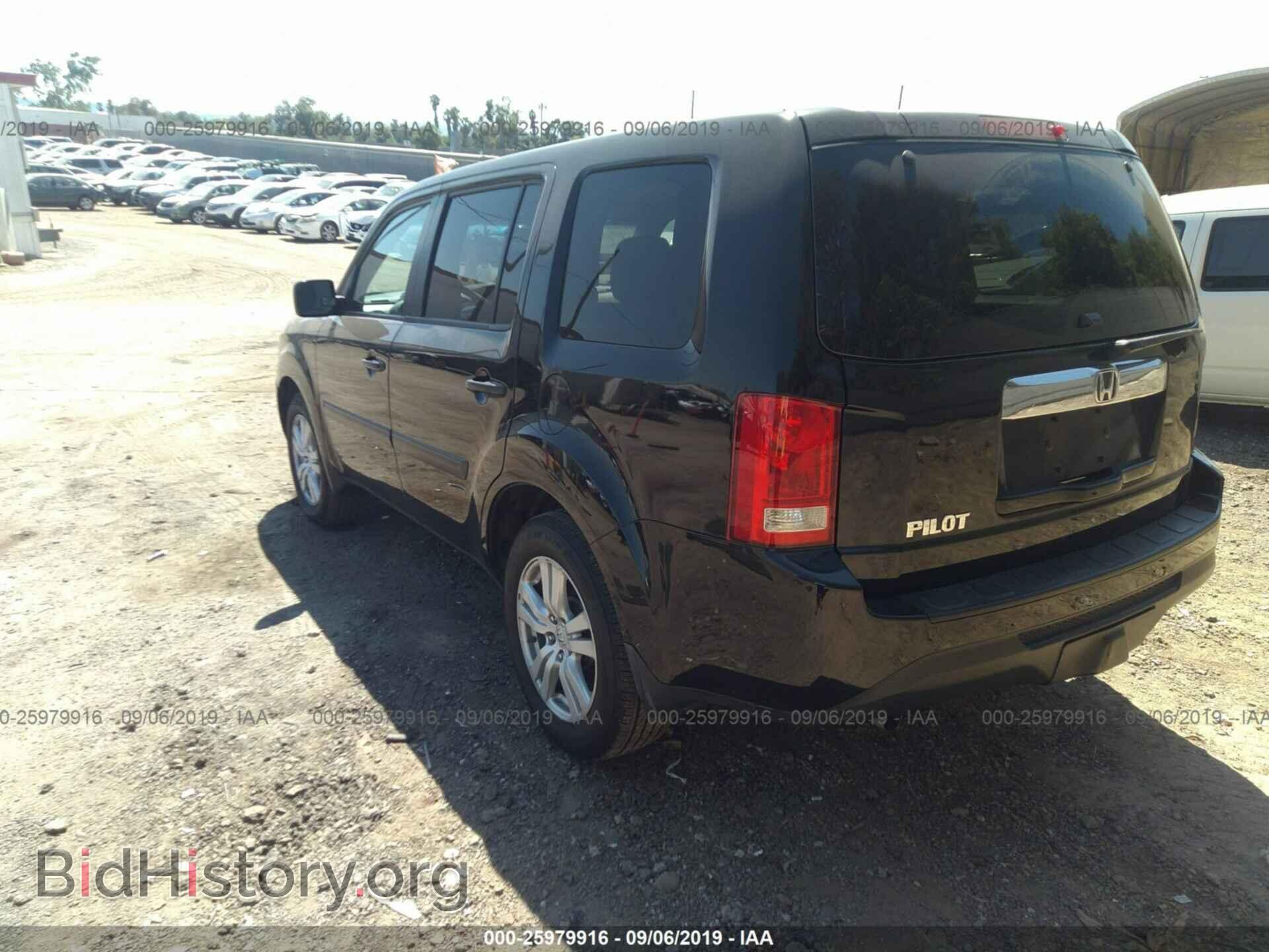 2012 HONDA PILOT - VIN: 5FNYF3H24CB035218 - Фото 3