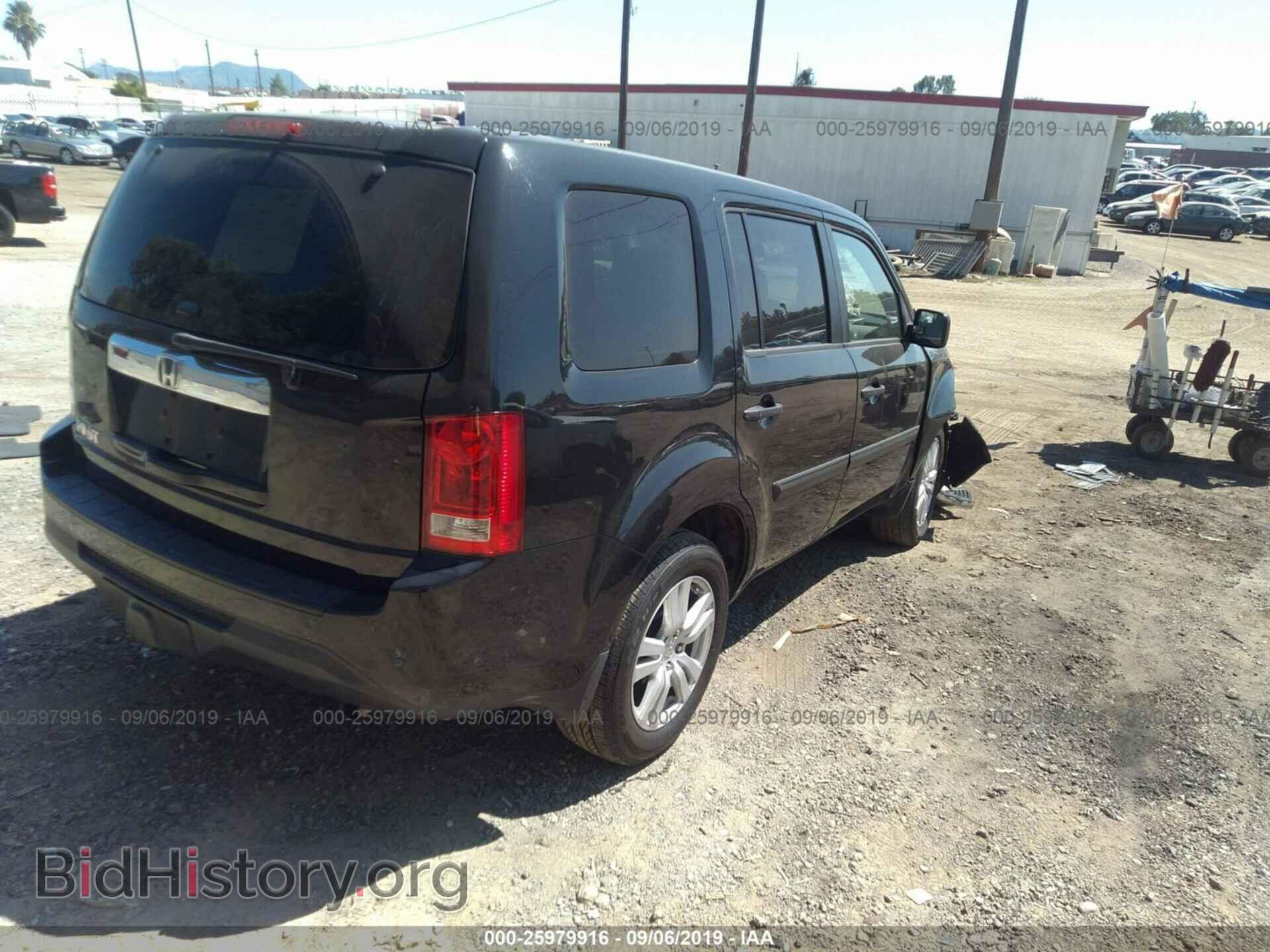 2012 HONDA PILOT - VIN: 5FNYF3H24CB035218 - Фото 4