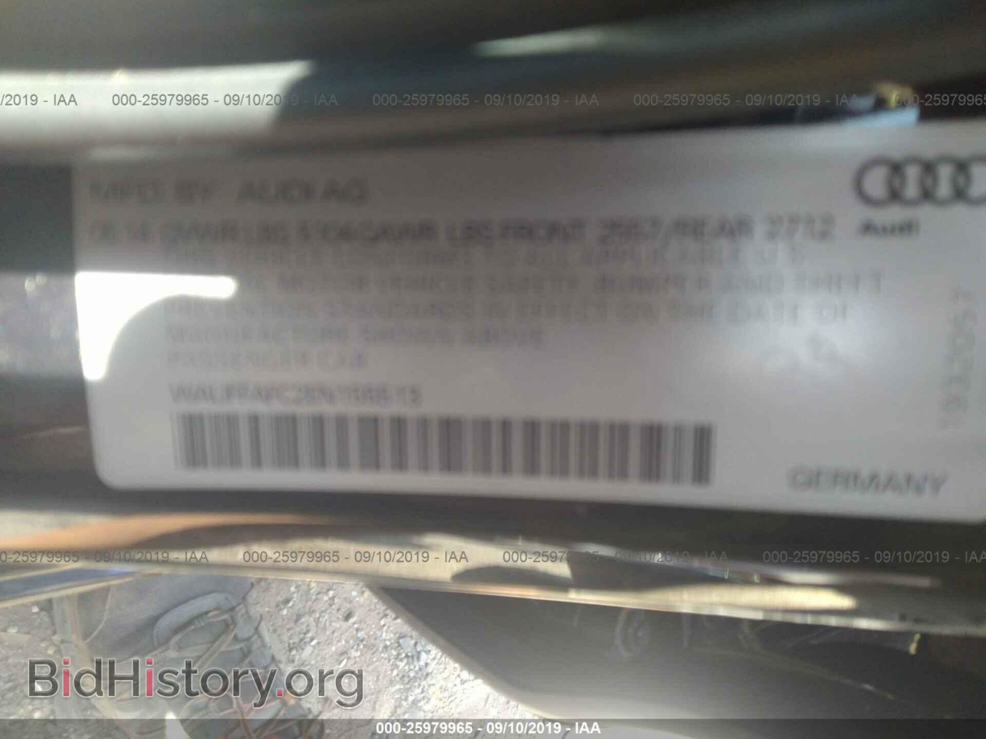 2014 AUDI A6 - VIN: WAUFFAFC2EN155513 - Photo 9