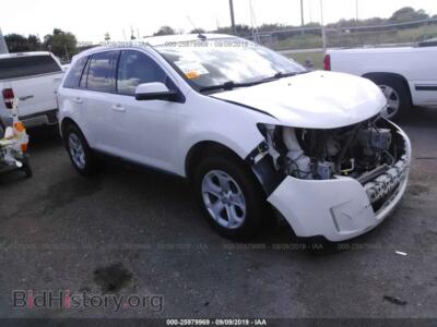 2013 Ford EDGE SEL, белый — VIN 2FMDK3JC9DBA73874, IAAI