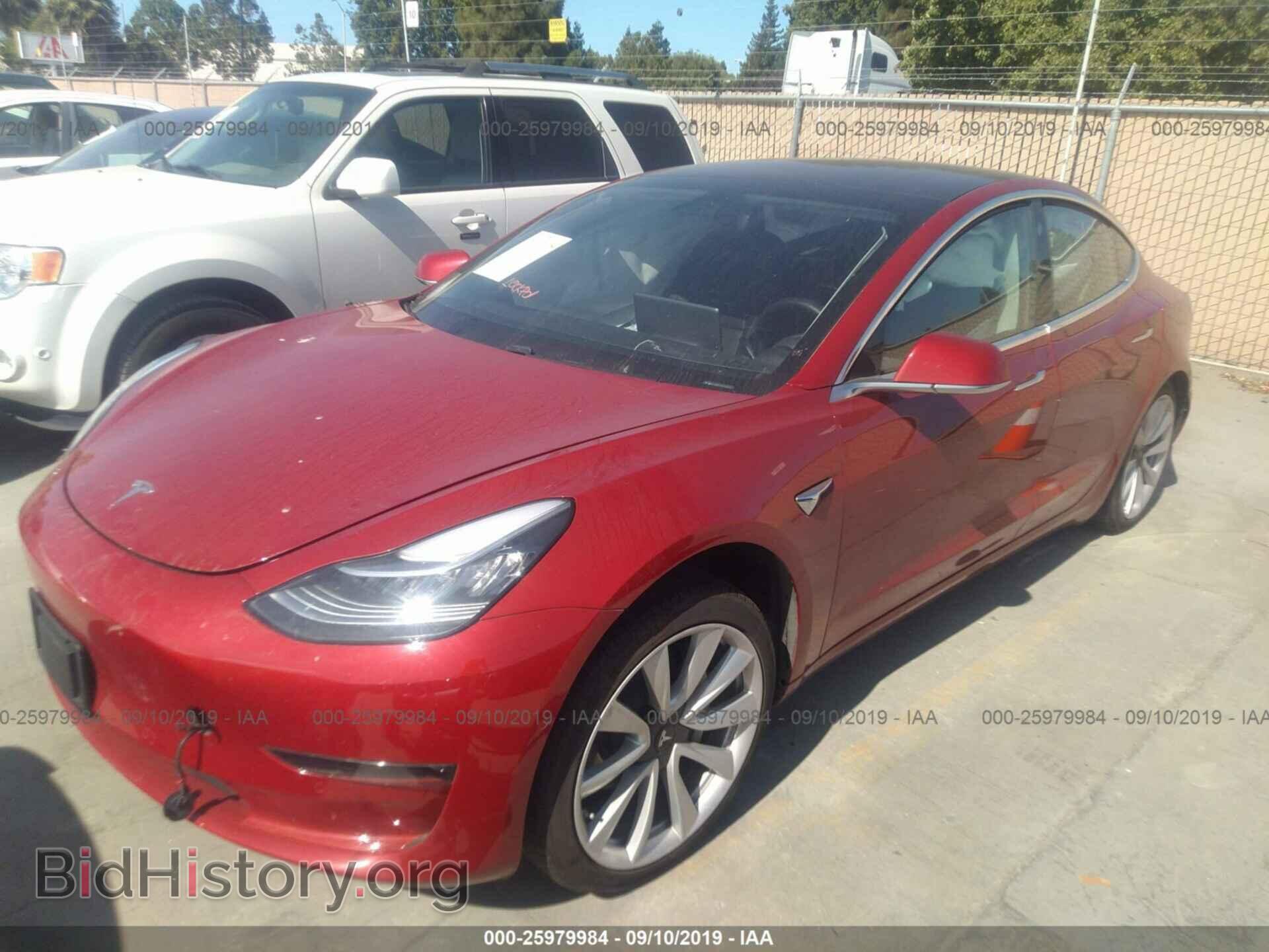 2018 TESLA MODEL 3 - VIN: 5YJ3E1EA4JF028974 - Photo 2