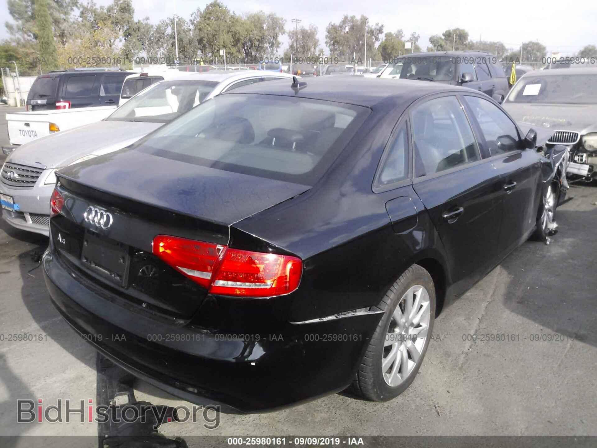 2014 AUDI A4 - VIN: WAUAFAFL8EN010079 - Photo 4