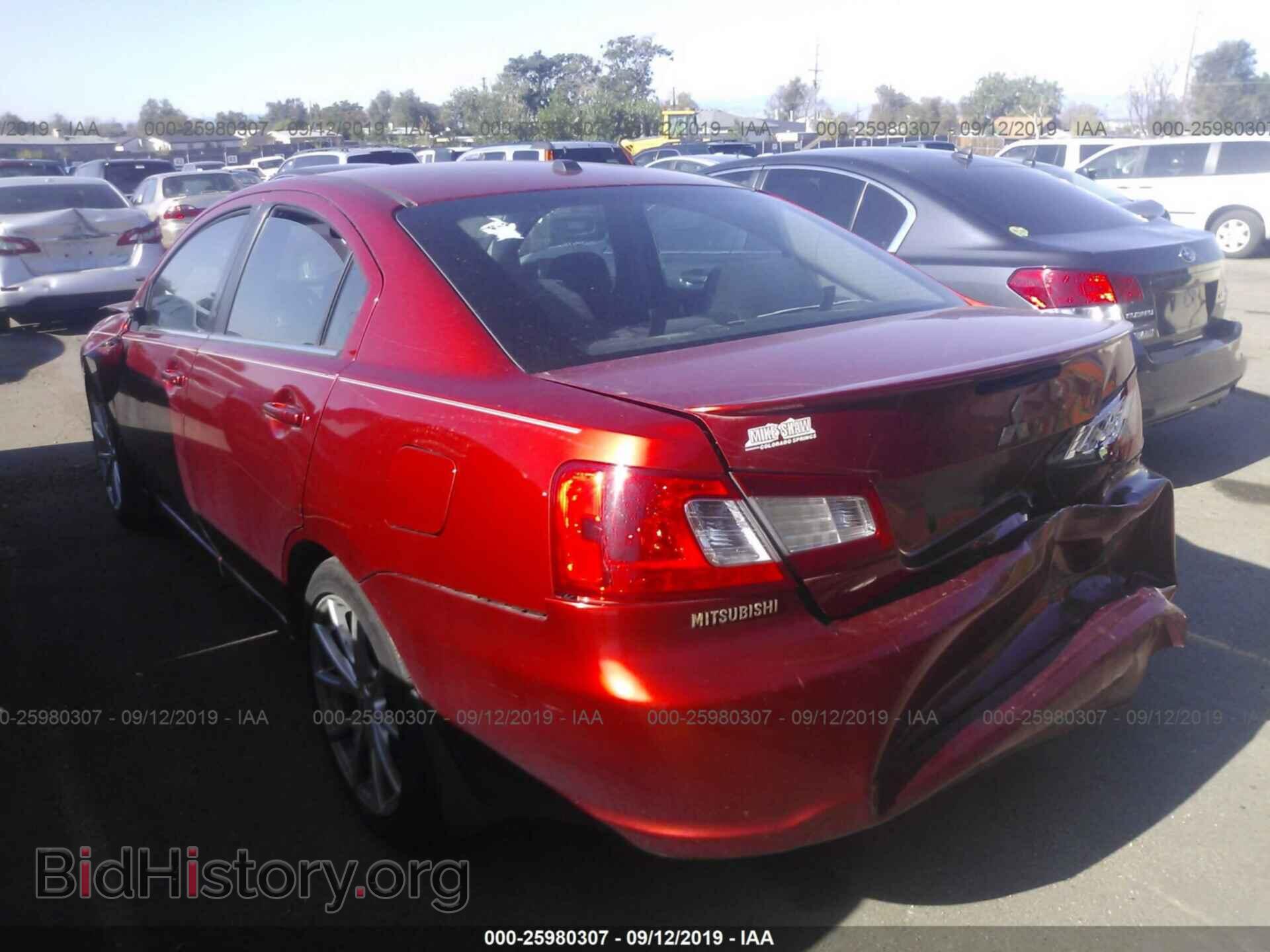 2012 MITSUBISHI GALANT - VIN: 4A32B3FF6CE014828 - Фото 3