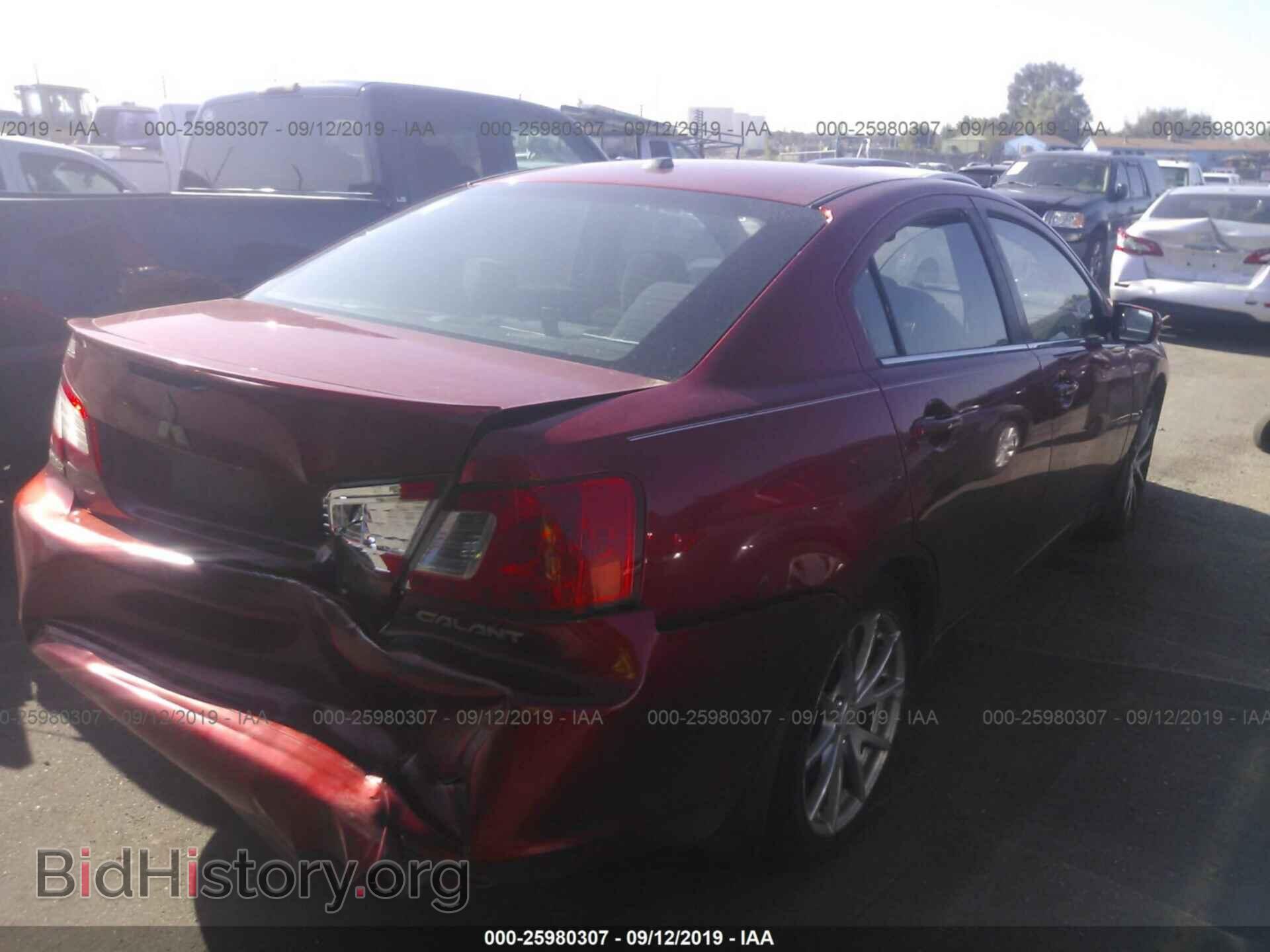 2012 MITSUBISHI GALANT - VIN: 4A32B3FF6CE014828 - Фото 4