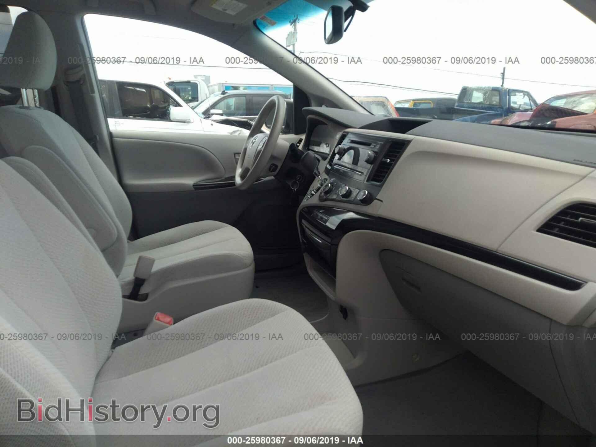 2012 TOYOTA SIENNA - VIN: 5TDKK3DC2CS181905 - Фото 5