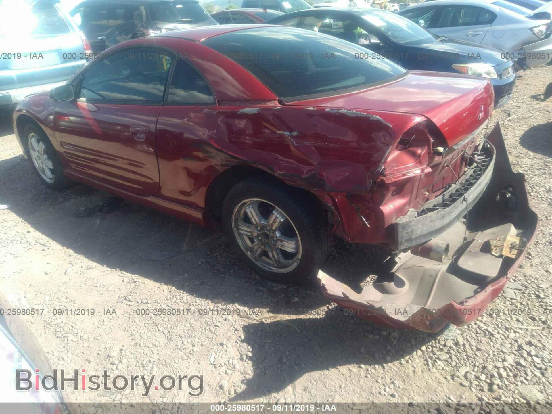 2000 MITSUBISHI ECLIPSE - VIN: 4A3AC84L8YE044497 - Фото 3