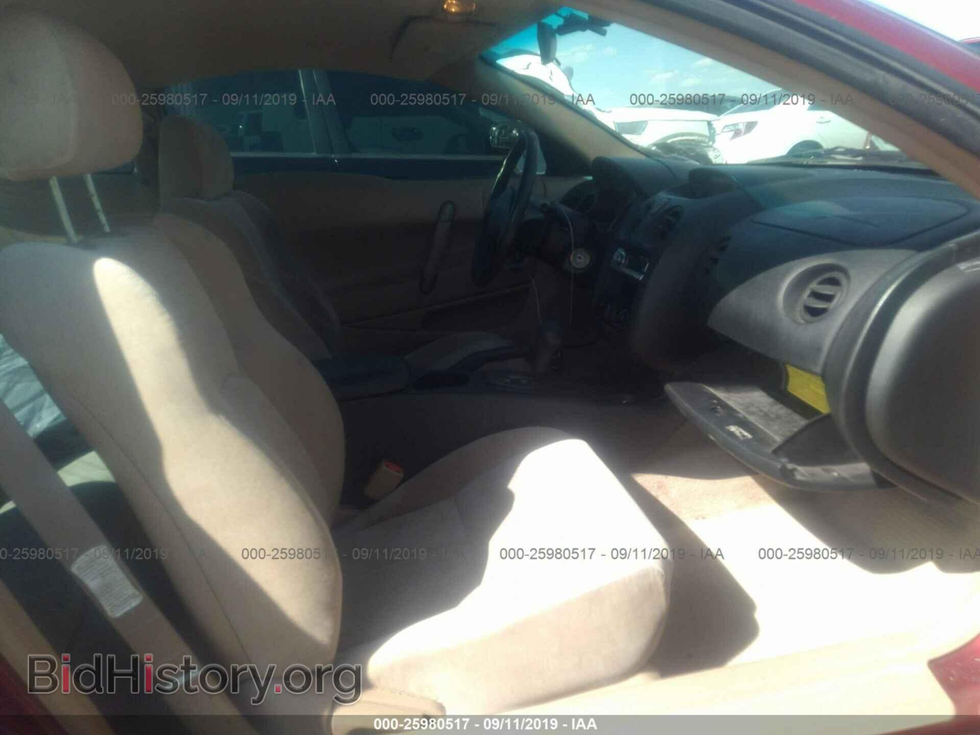 2000 MITSUBISHI ECLIPSE - VIN: 4A3AC84L8YE044497 - Фото 5