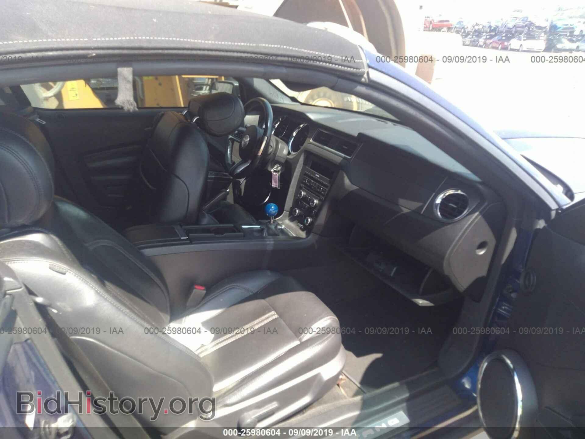 2012 FORD MUSTANG - VIN: 1ZVBP8FF1C5263004 - Фото 5