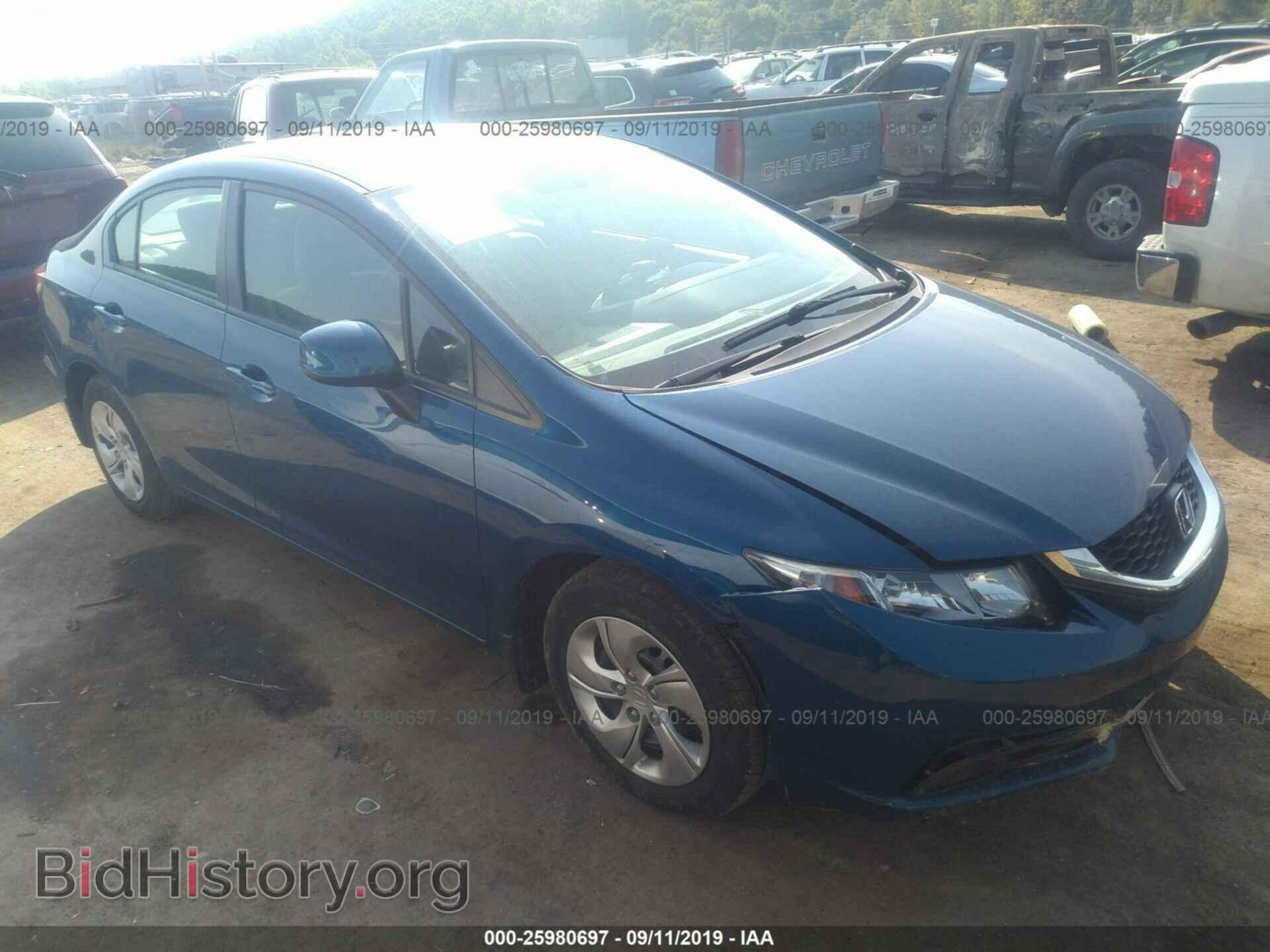 Фотография 19XFB2F52DE080787 - HONDA CIVIC 2013