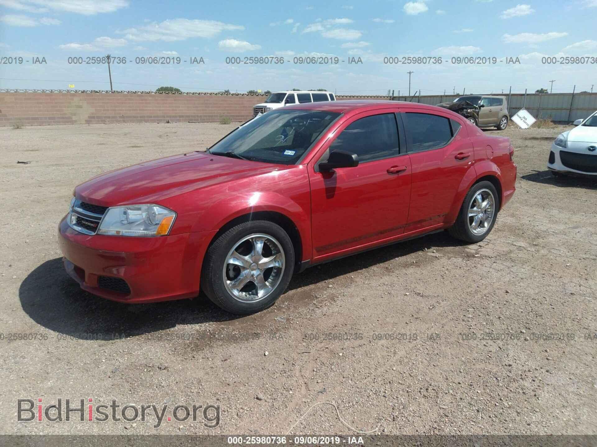 2013 DODGE AVENGER - VIN: 1C3CDZAB2DN535804 - Фото 2