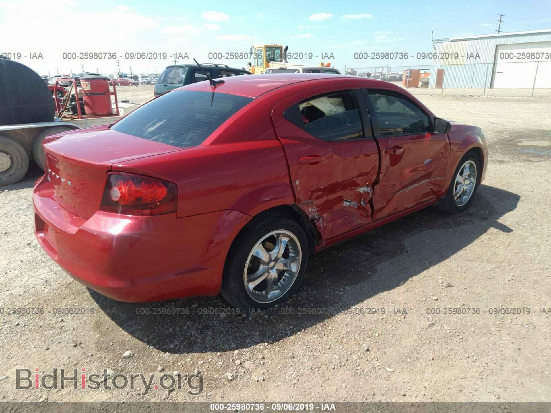 2013 DODGE AVENGER - VIN: 1C3CDZAB2DN535804 - Фото 4