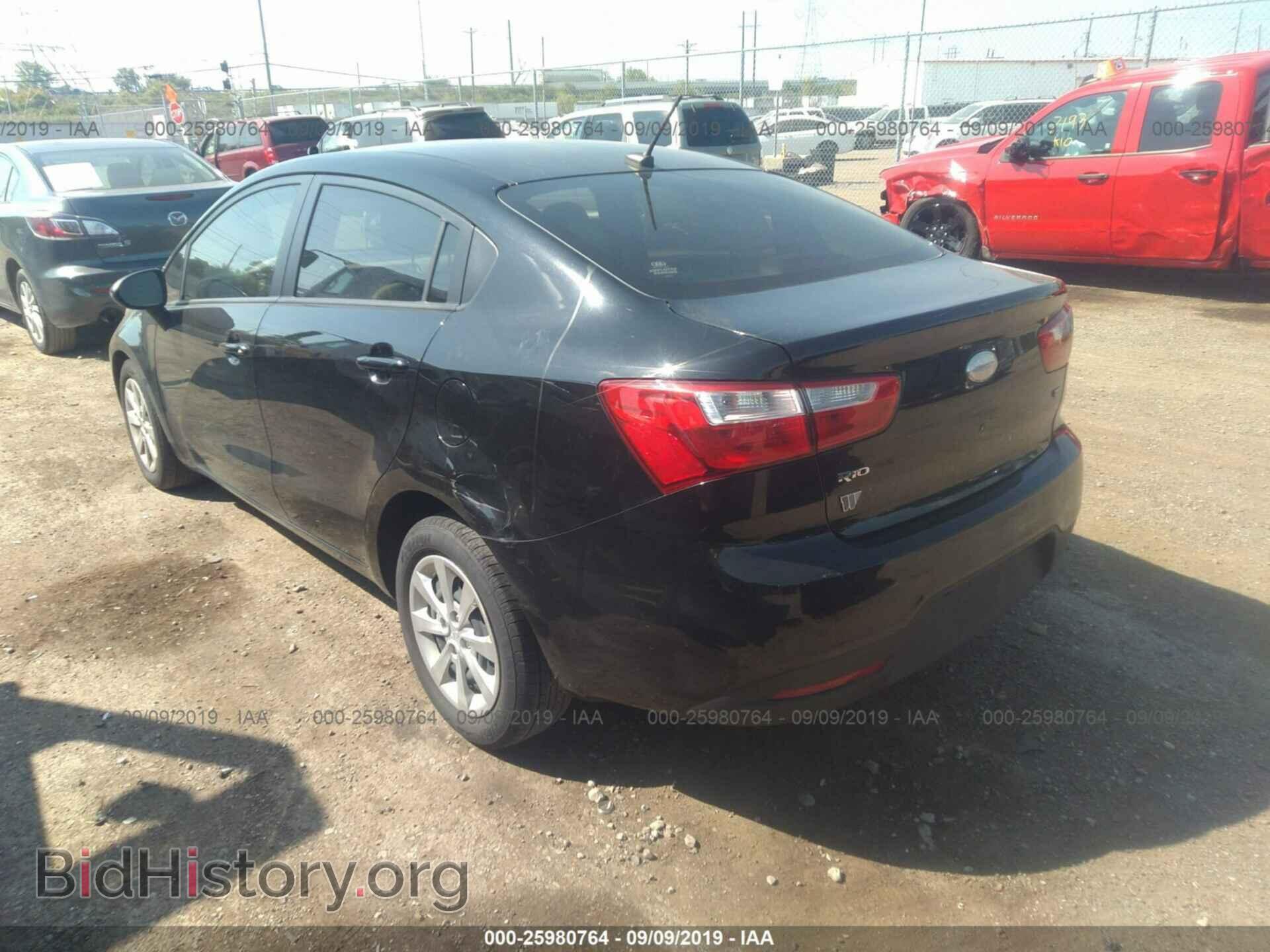 2013 KIA RIO - VIN: KNADM4A31D6284485 - Фото 3