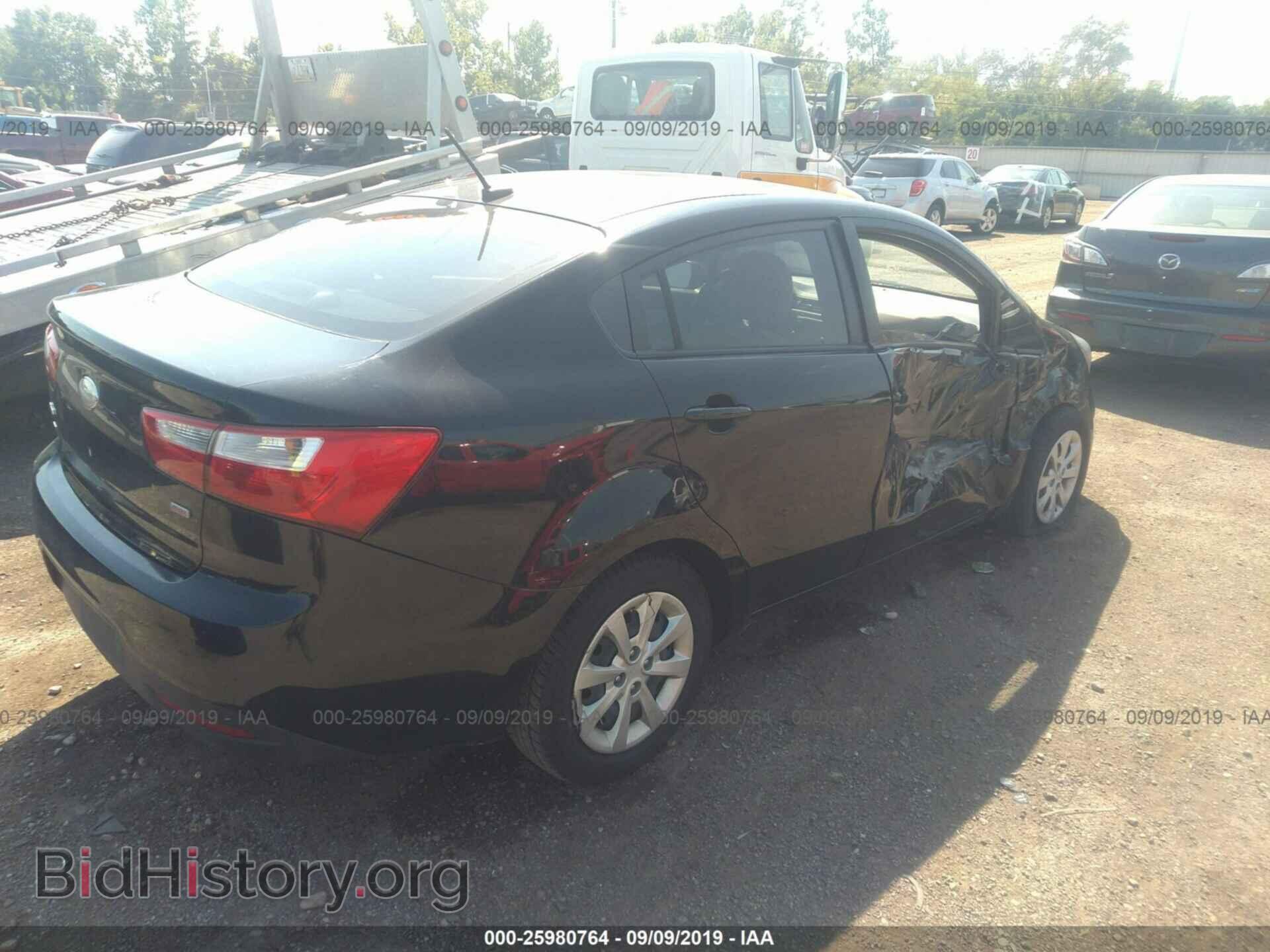 2013 KIA RIO - VIN: KNADM4A31D6284485 - Фото 4