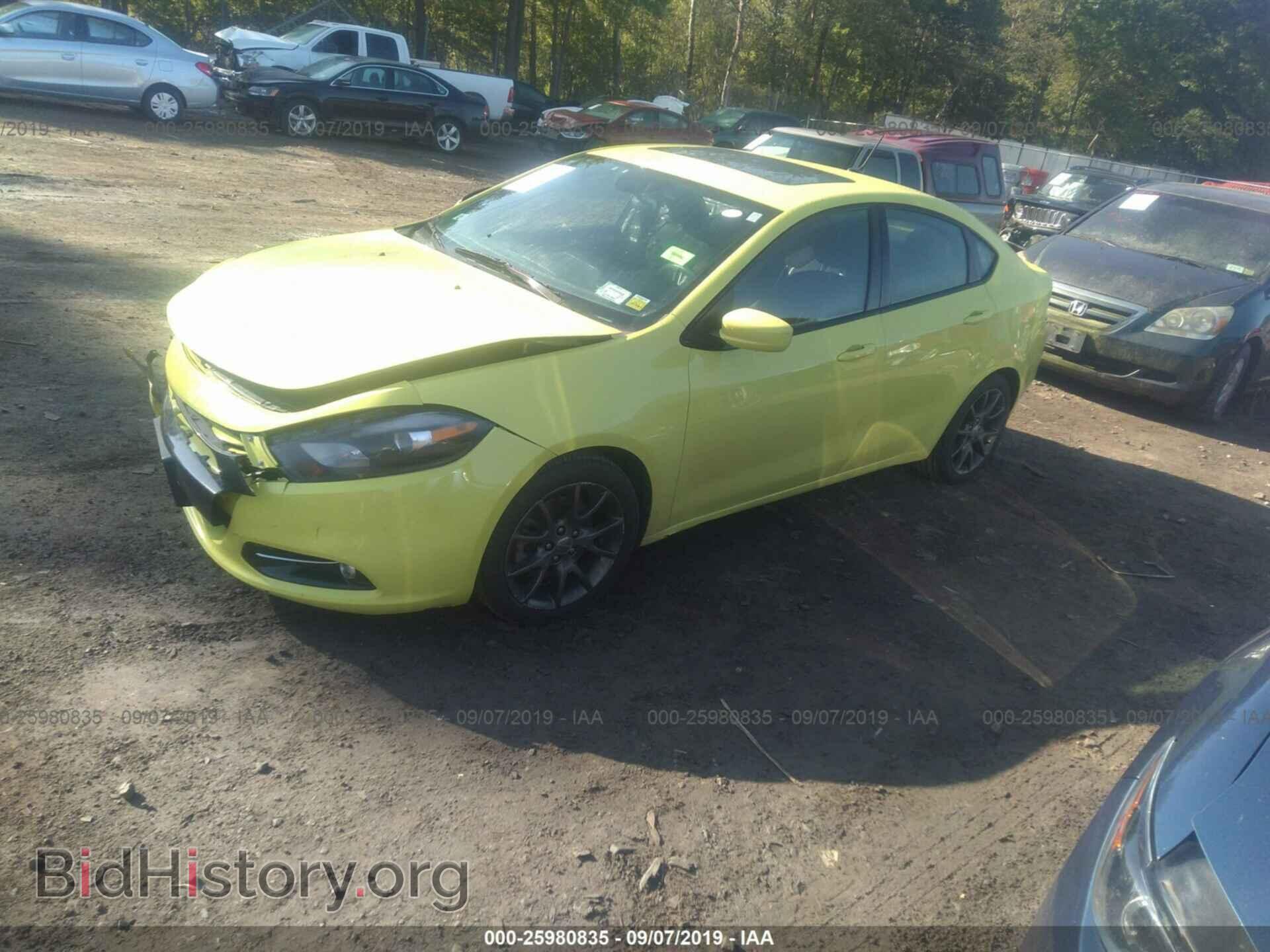 2013 DODGE DART - VIN: 1C3CDFBA0DD231297 - Фото 2