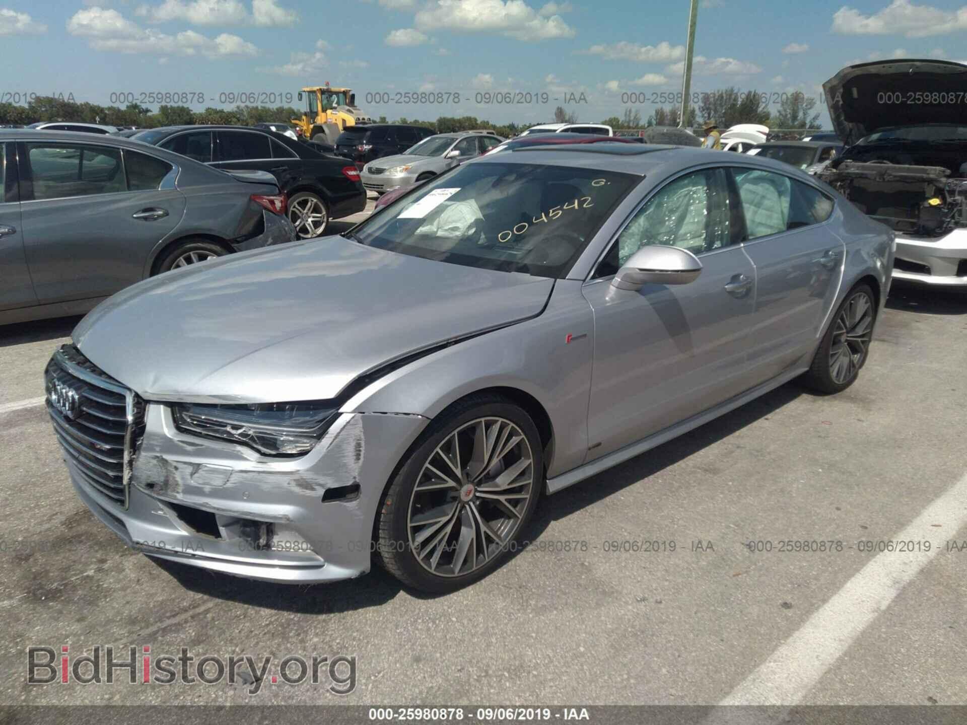 2016 AUDI A7 - VIN: WAU2GAFC2GN004542 - Фото 2
