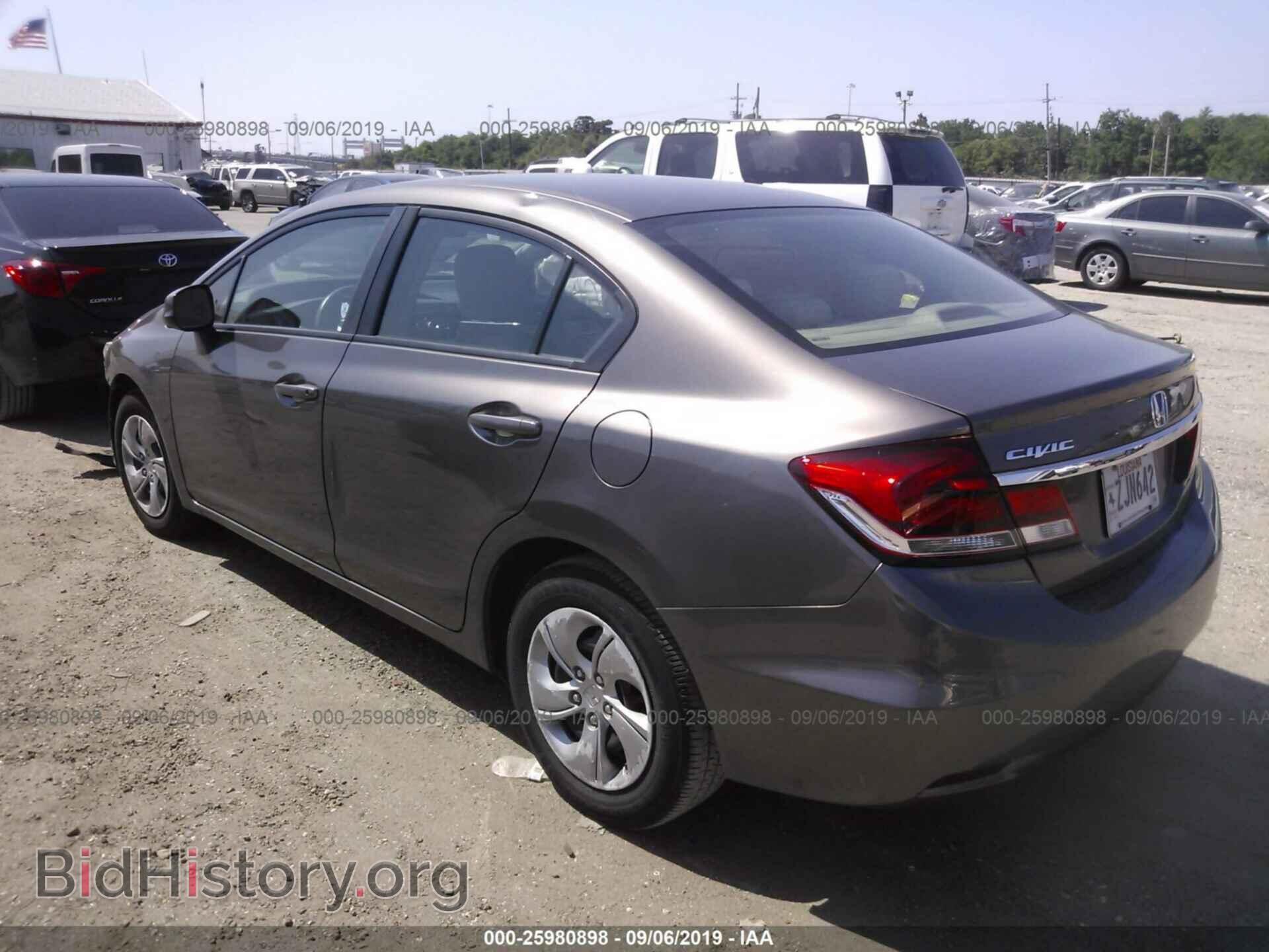 2013 HONDA CIVIC - VIN: 2HGFB2F53DH530033 - Фото 3