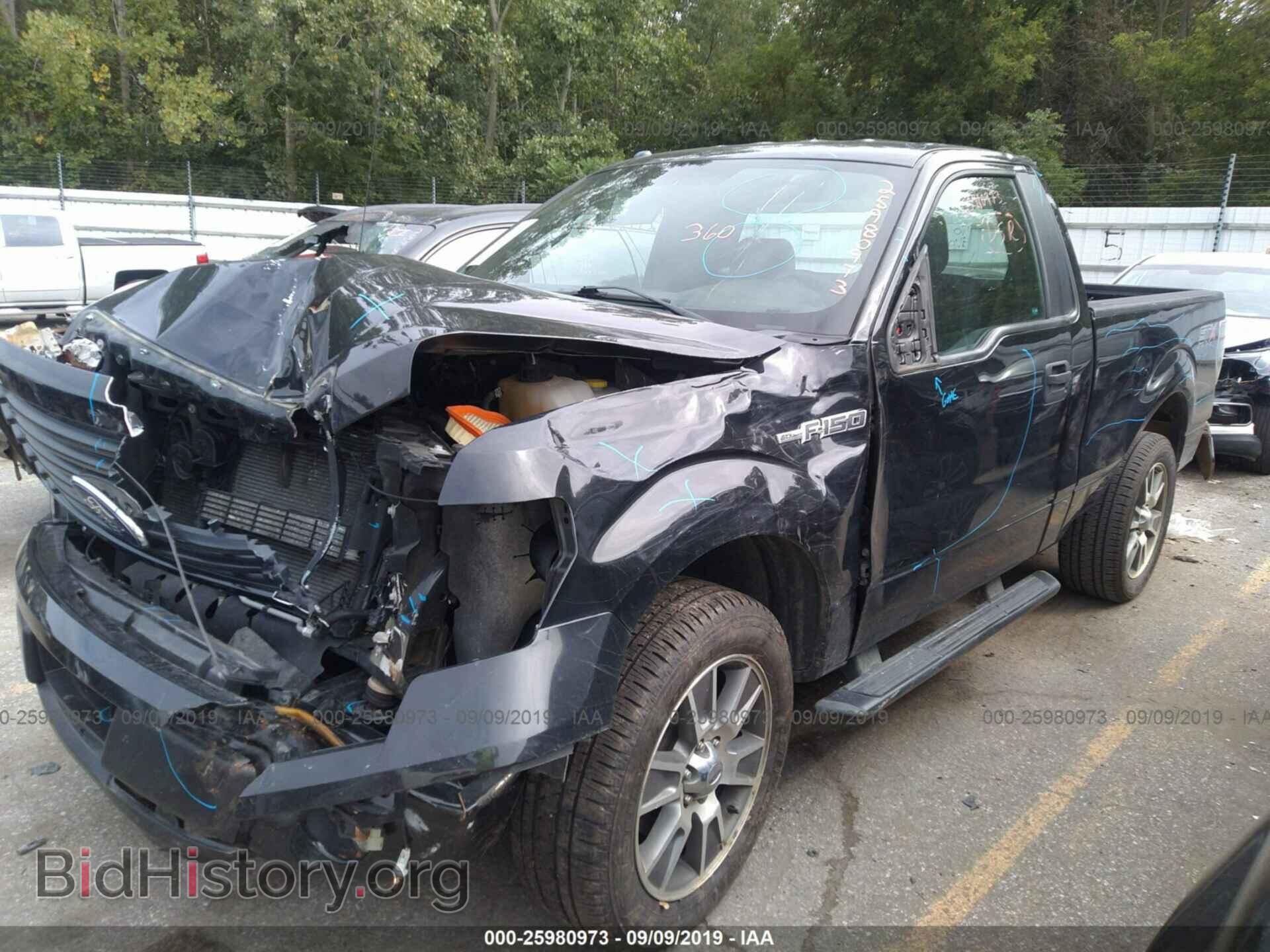 2014 FORD F150 - VIN: 1FTMF1CF7EFB68695 - Photo 2