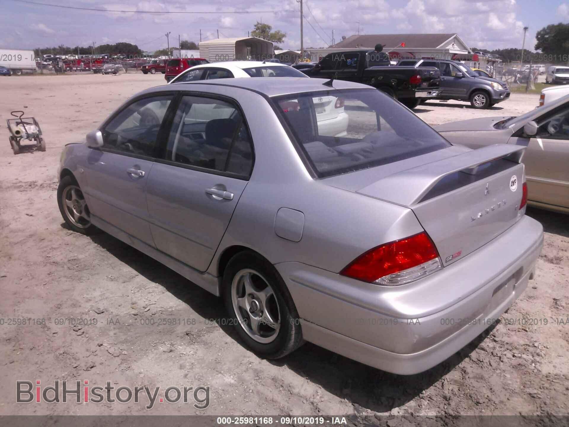 2003 MITSUBISHI LANCER - VIN: JA3AJ86E43U095029 - Фото 3