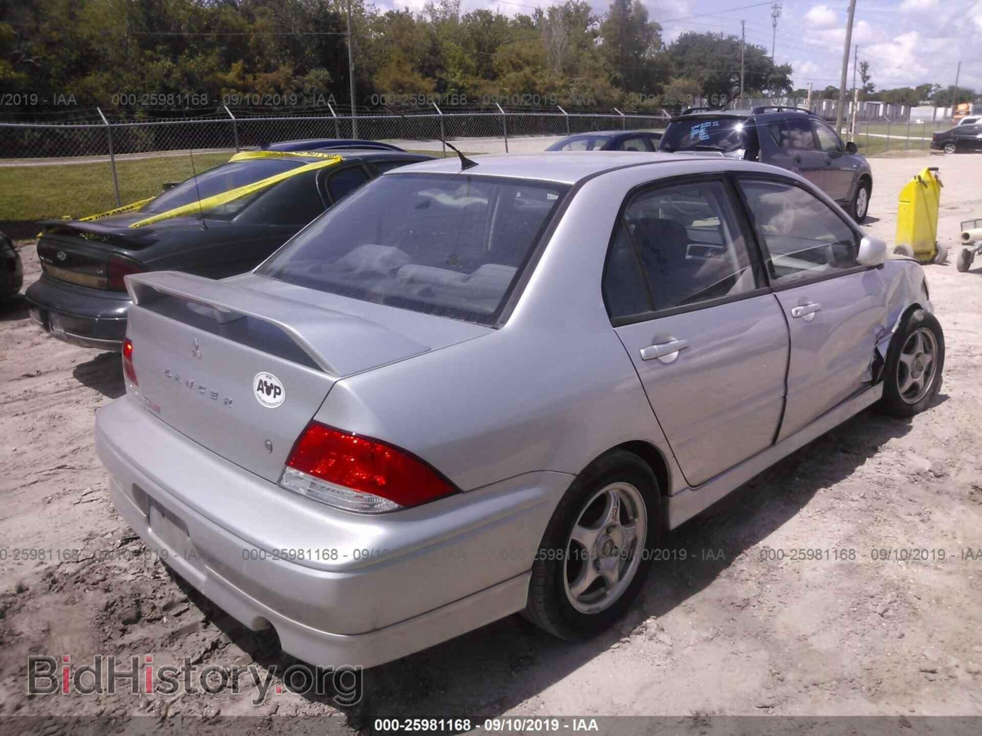 2003 MITSUBISHI LANCER - VIN: JA3AJ86E43U095029 - Фото 4