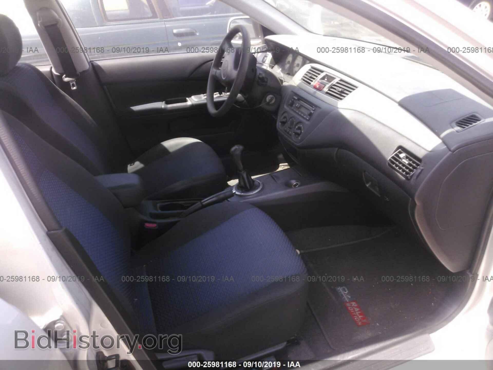 2003 MITSUBISHI LANCER - VIN: JA3AJ86E43U095029 - Фото 5