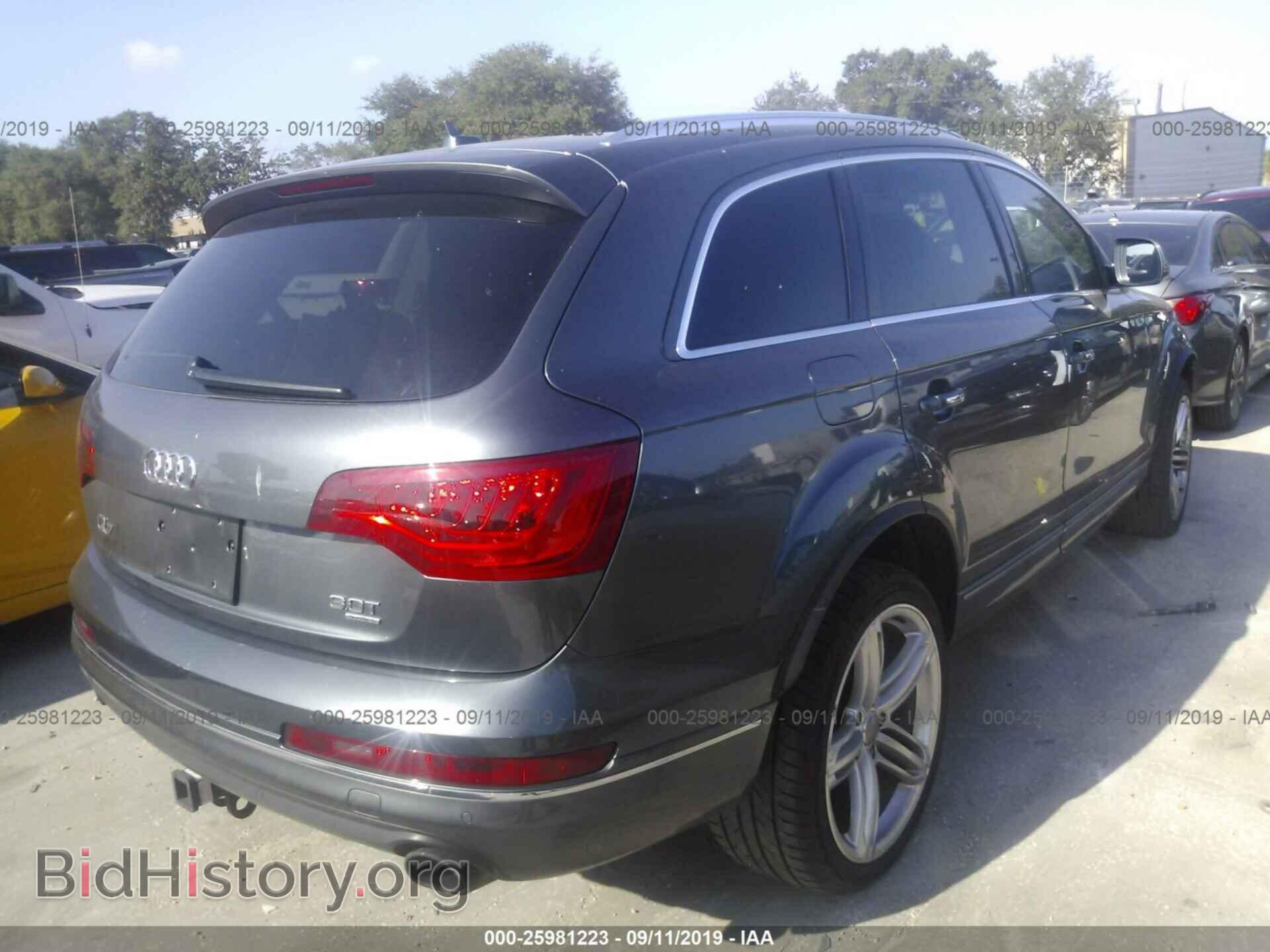 2015 AUDI Q7 - VIN: WA1LGAFE3FD031398 - Фото 4