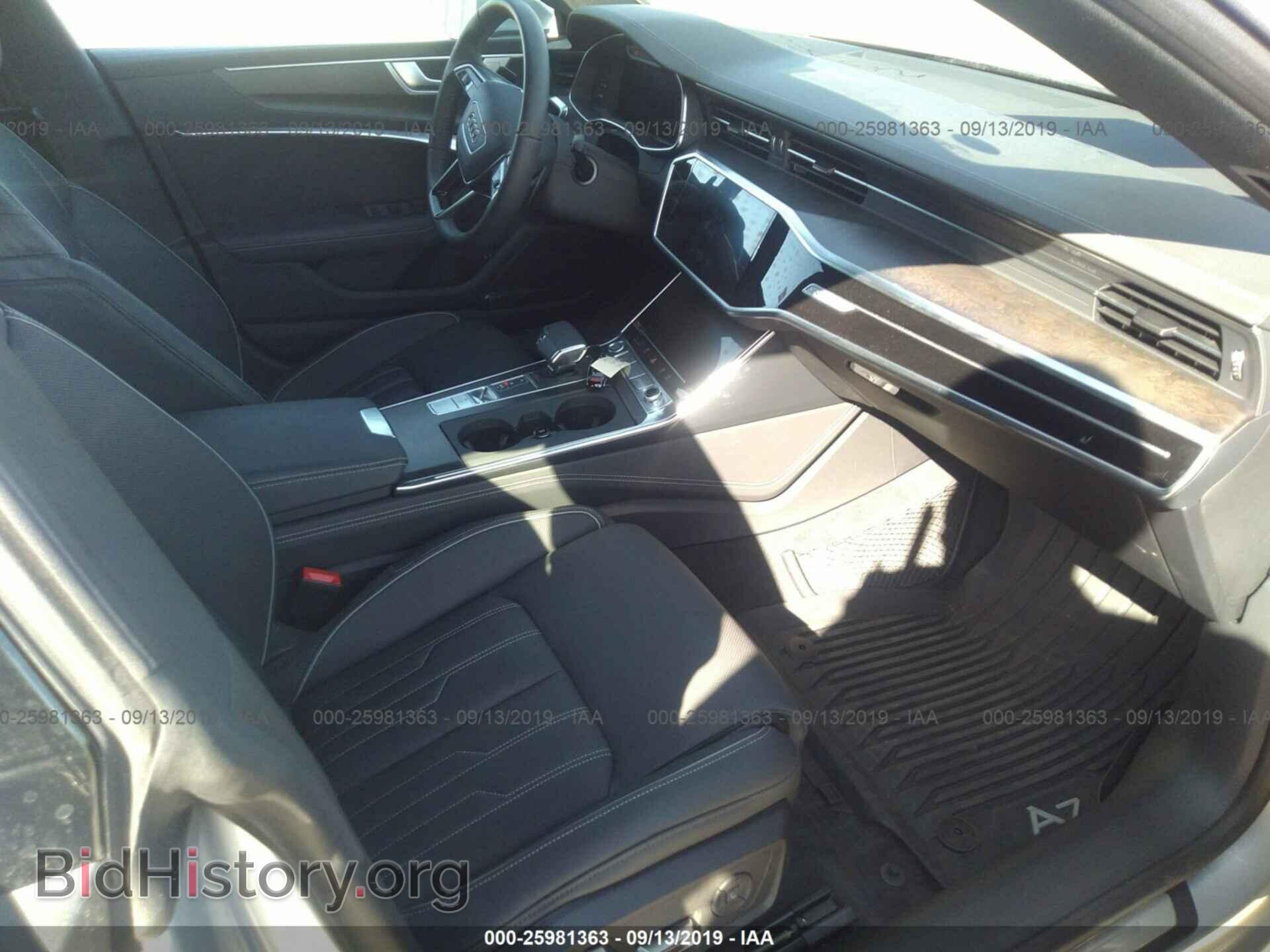 2019 AUDI A7 - VIN: WAUV2AF27KN053540 - Фото 5
