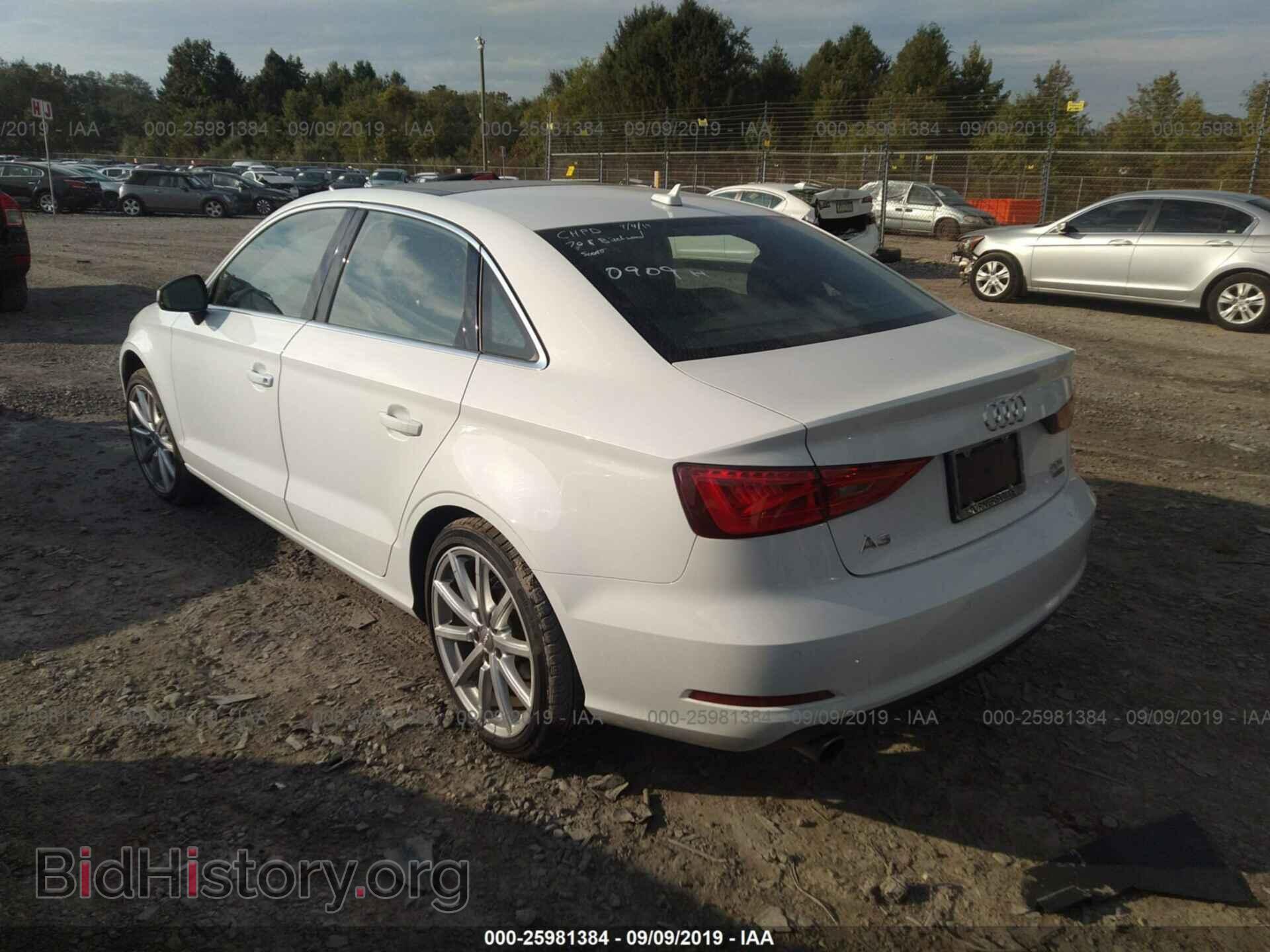 2015 AUDI A3 - VIN: WAUEFGFF5F1140912 - Фото 3