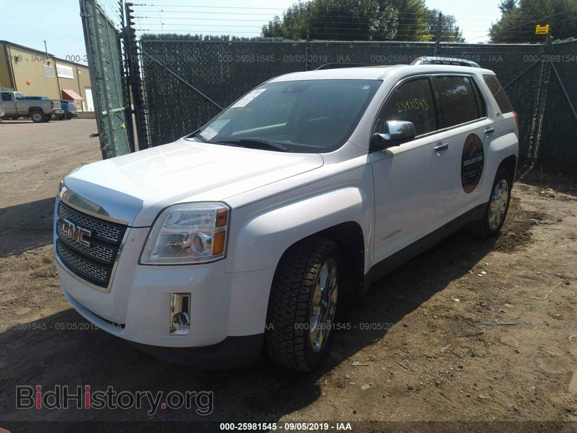 2012 GMC TERRAIN - VIN: 2GKFLXE55C6307419 - Фото 2