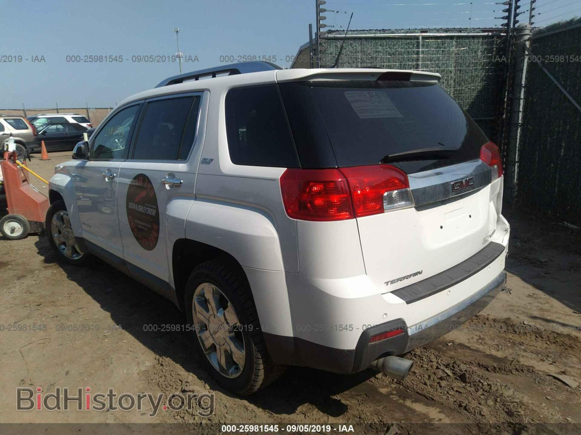 2012 GMC TERRAIN - VIN: 2GKFLXE55C6307419 - Фото 3