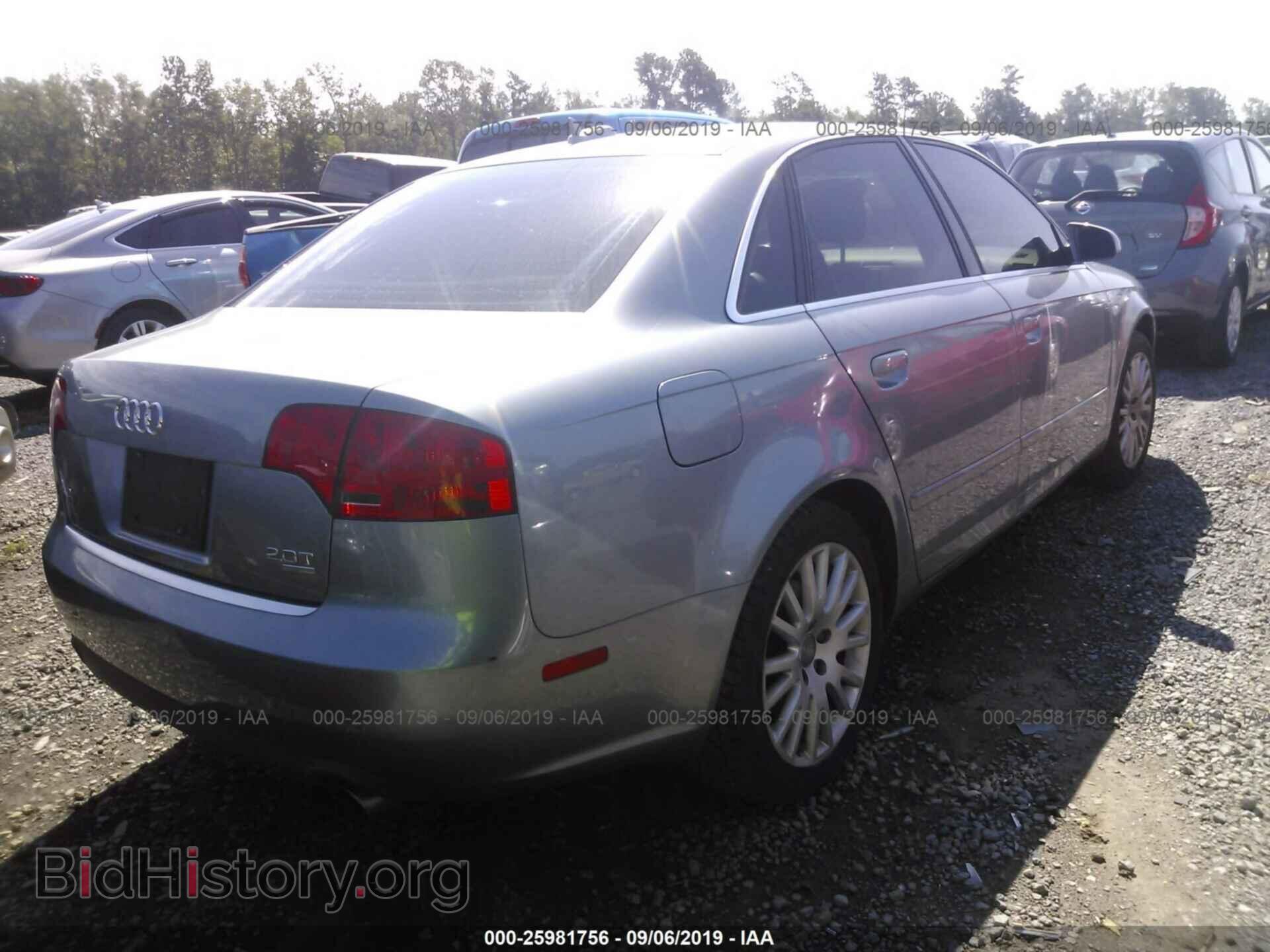 2006 AUDI A4 - VIN: WAUDF78E76A115607 - Фото 4