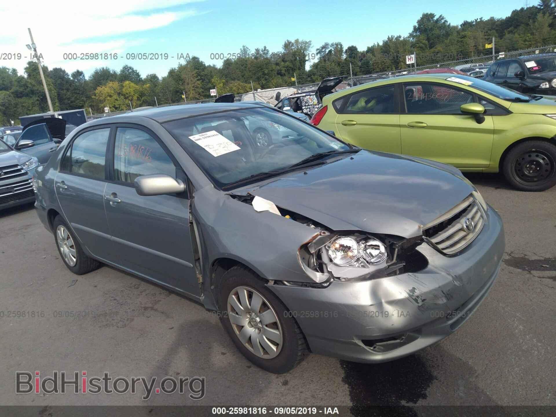 Photo JTDBR32E632001199 - TOYOTA COROLLA 2003