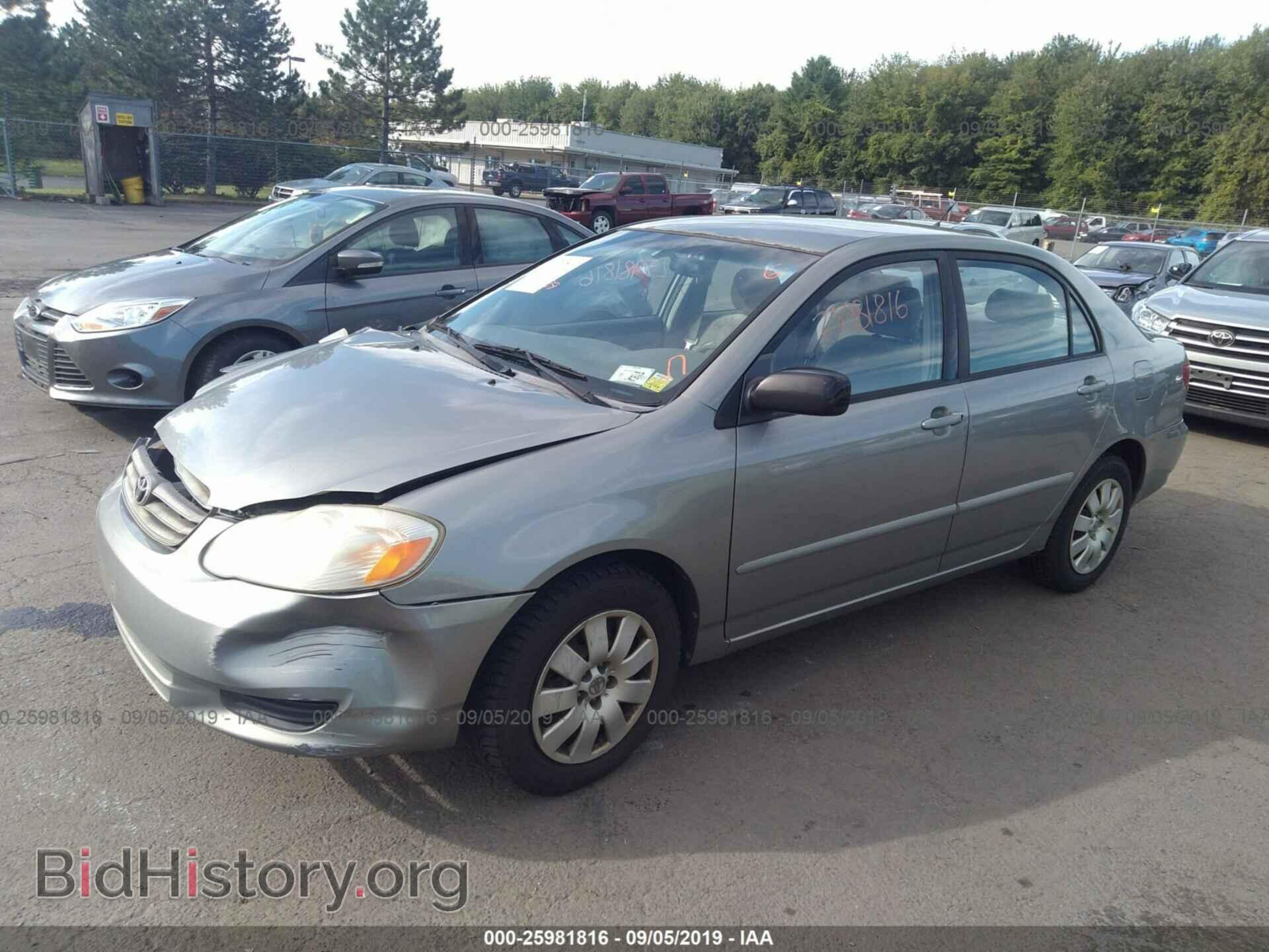 2003 TOYOTA COROLLA - VIN: JTDBR32E632001199 - Photo 2