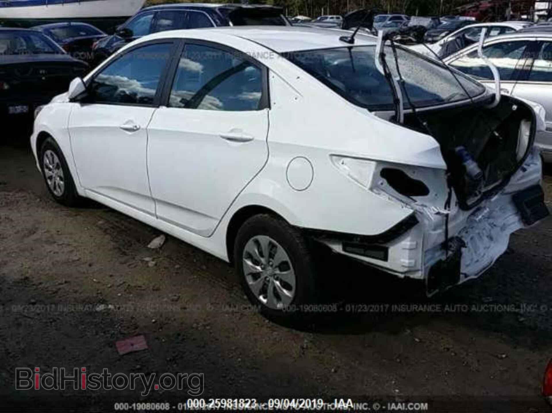2016 HYUNDAI ACCENT - VIN: KMHCT4AEXGU142375 - Фото 3