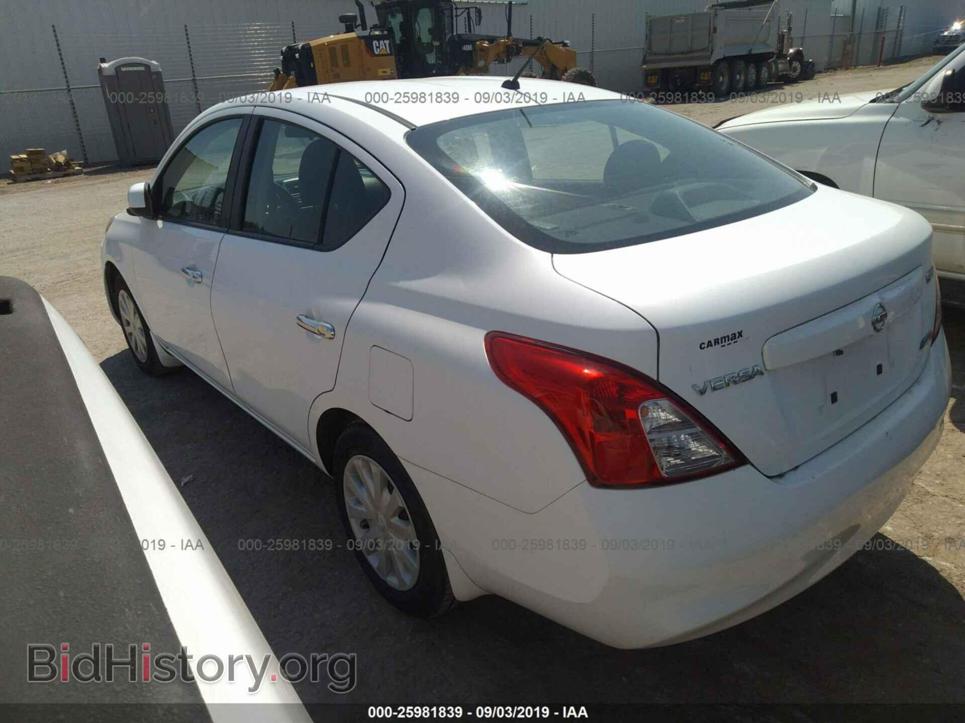 2012 NISSAN VERSA - VIN: 3N1CN7AP2CL917549 - Фото 3