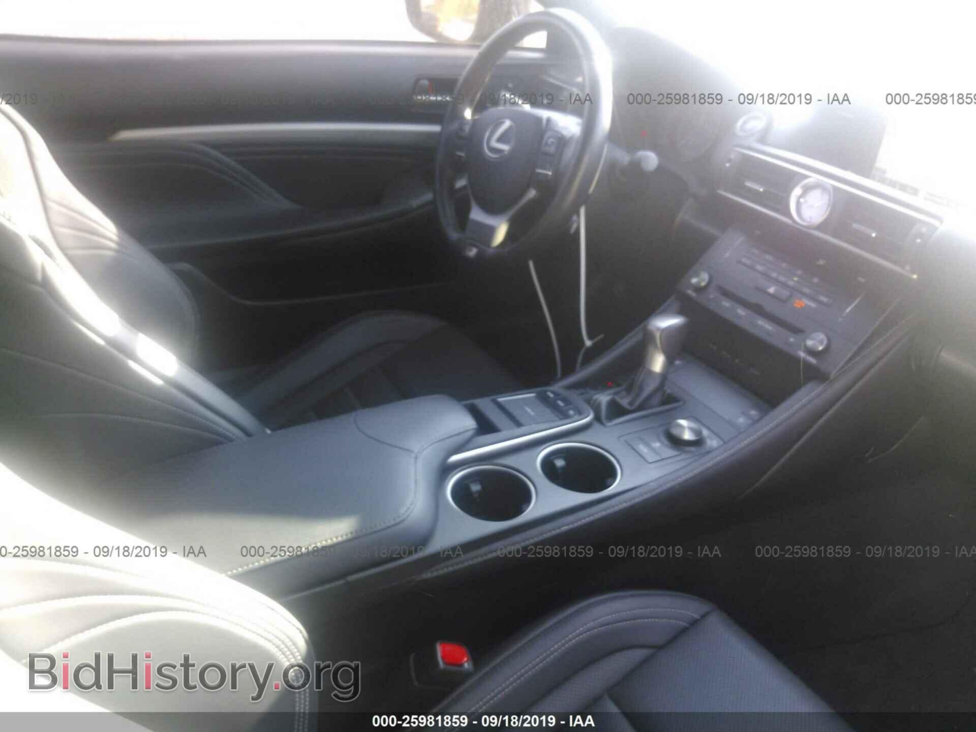 2016 LEXUS RC - VIN: JTHHE5BC6G5013887 - Фото 5
