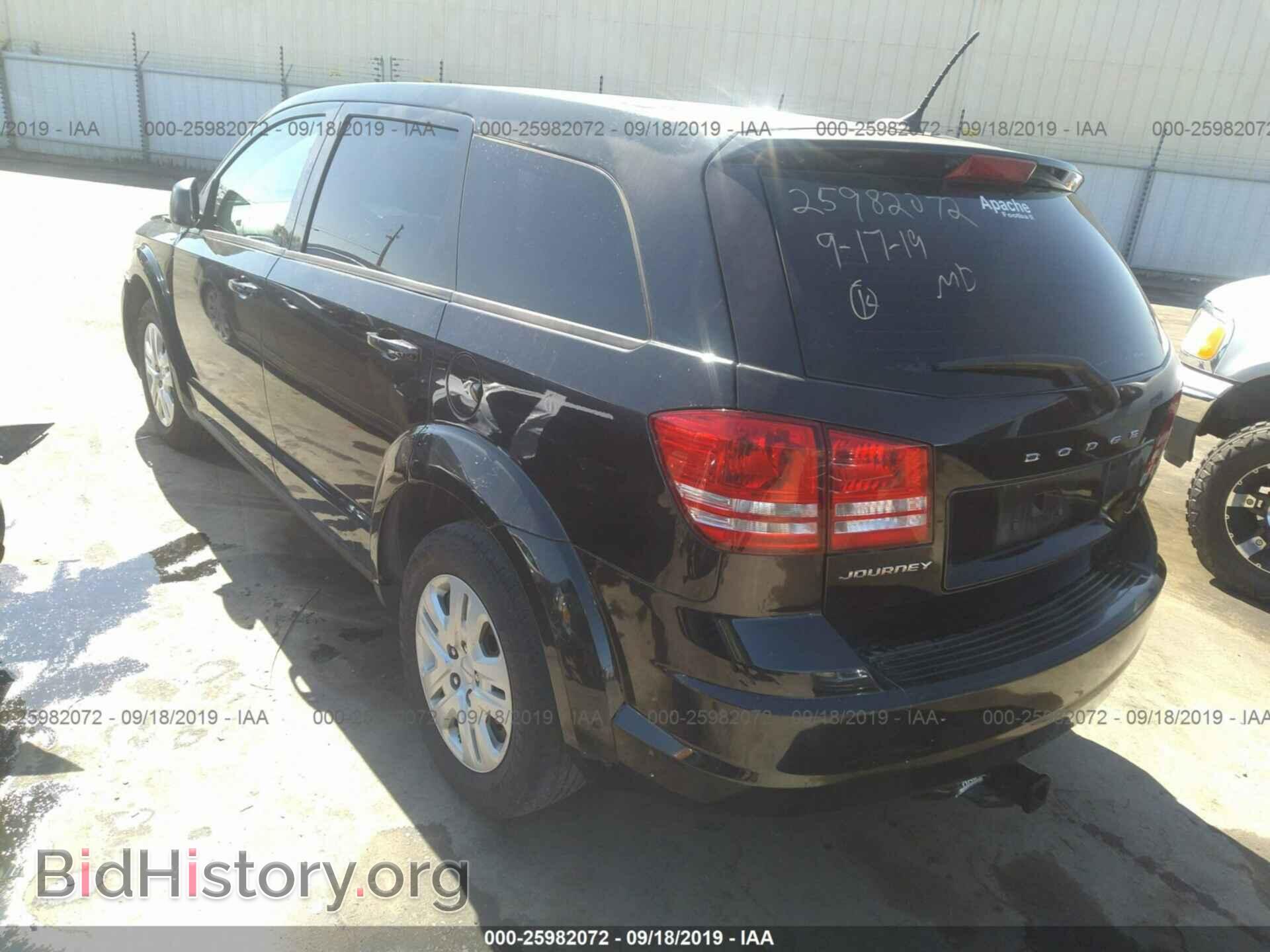 2013 DODGE JOURNEY - VIN: 3C4PDCAB3DT679646 - Фото 3