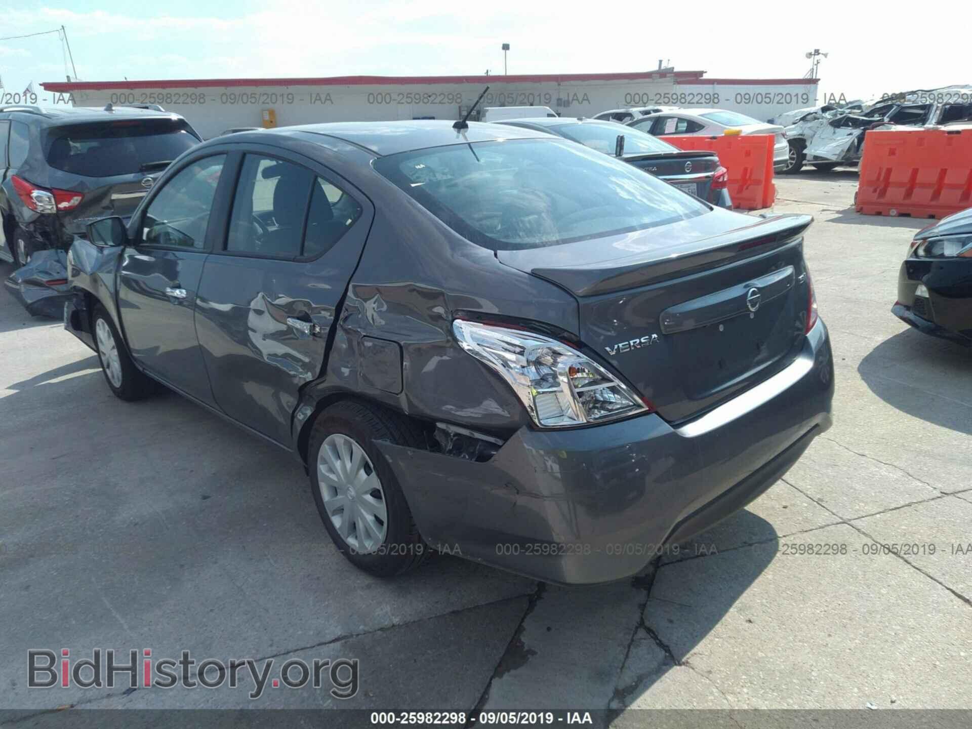 2019 NISSAN VERSA - VIN: 3N1CN7AP3KL868439 - Фото 3