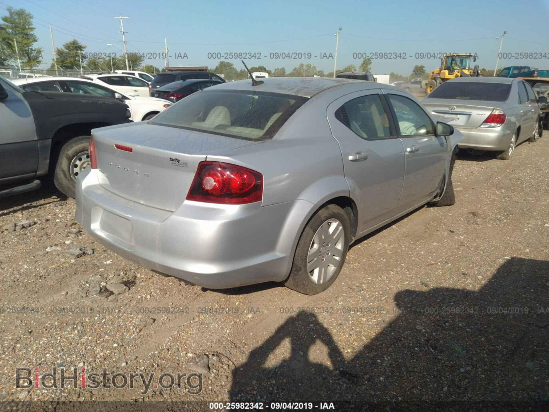 2012 DODGE AVENGER - VIN: 1C3CDZAB2CN171401 - Photo 4
