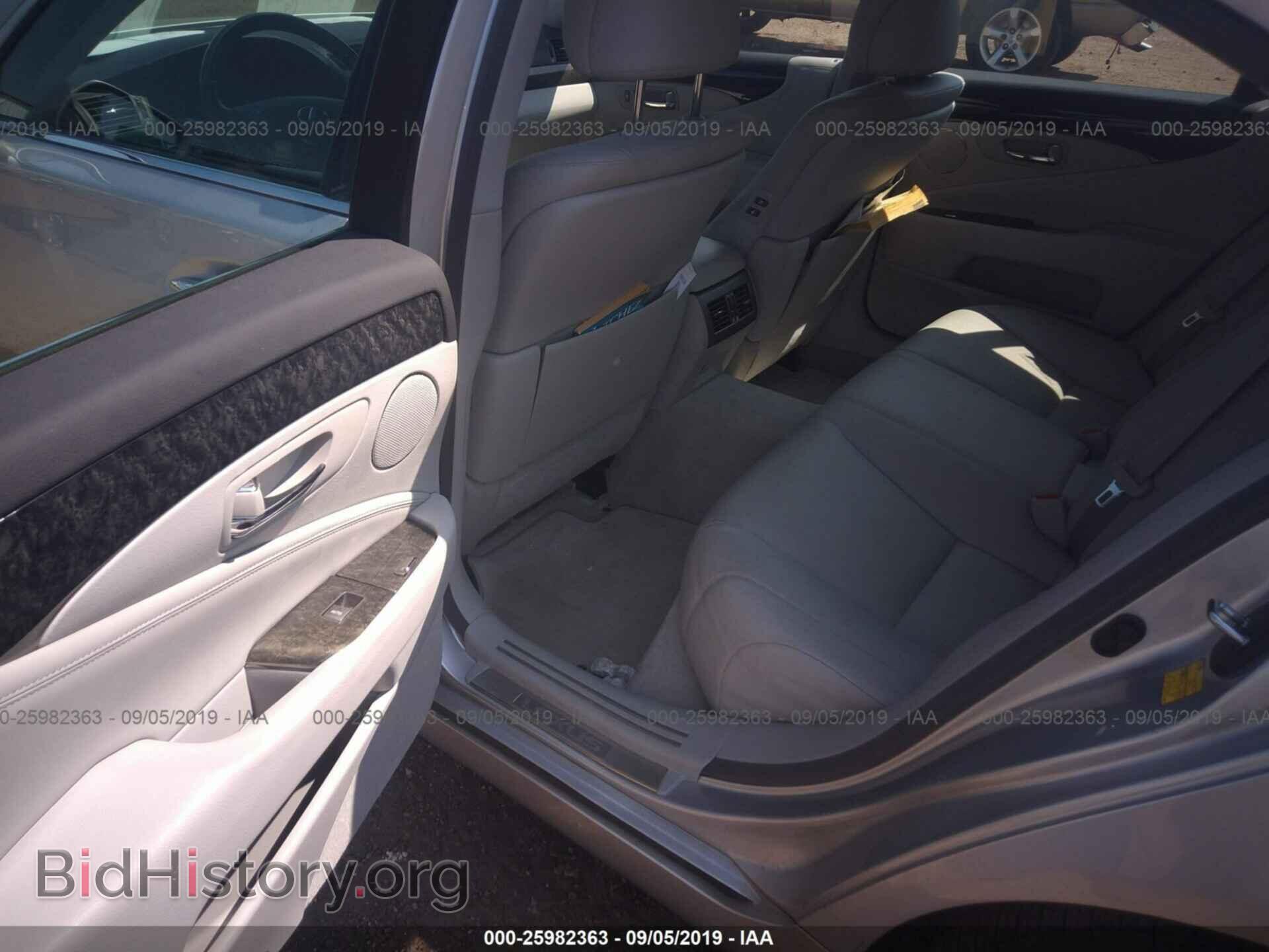 2009 LEXUS LS - VIN: JTHBL46F795087543 - Фото 8