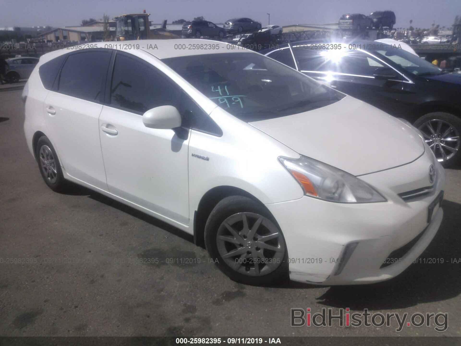 Photo JTDZN3EU5C3145401 - TOYOTA PRIUS V 2012