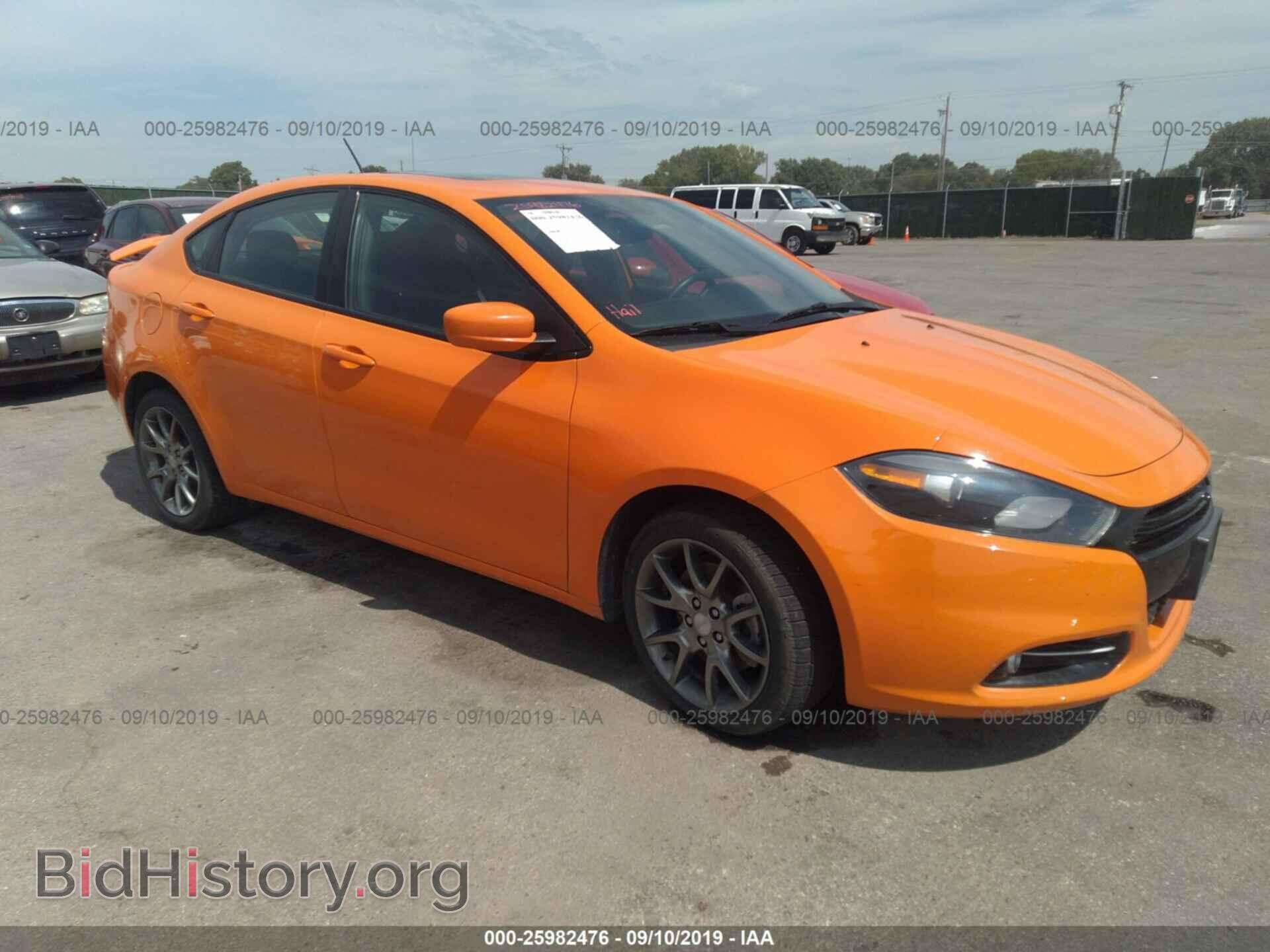 Photo 1C3CDFBH8DD340622 - DODGE DART 2013